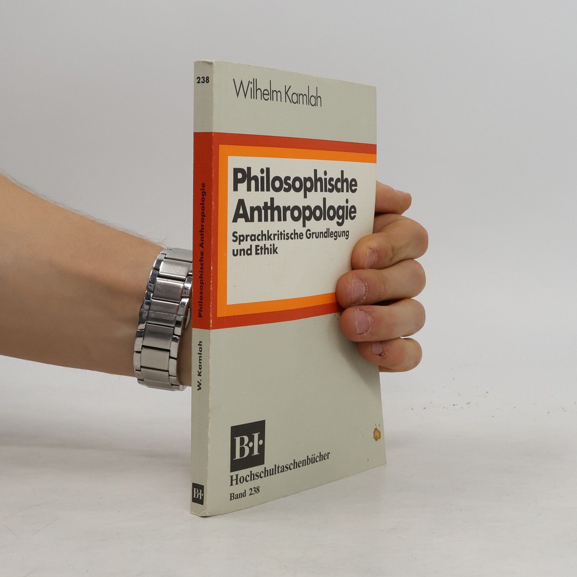 Wilhelm Kamlah Philosophische Anthropologie