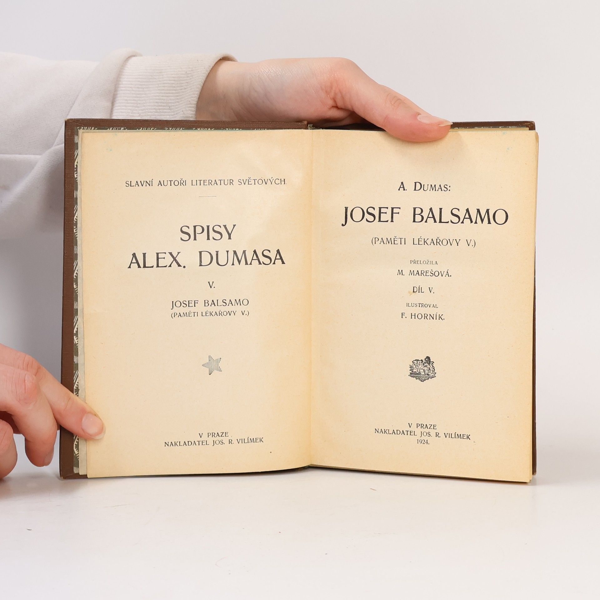 Alexandre Dumas starší Spisy Alex Dumasa V.