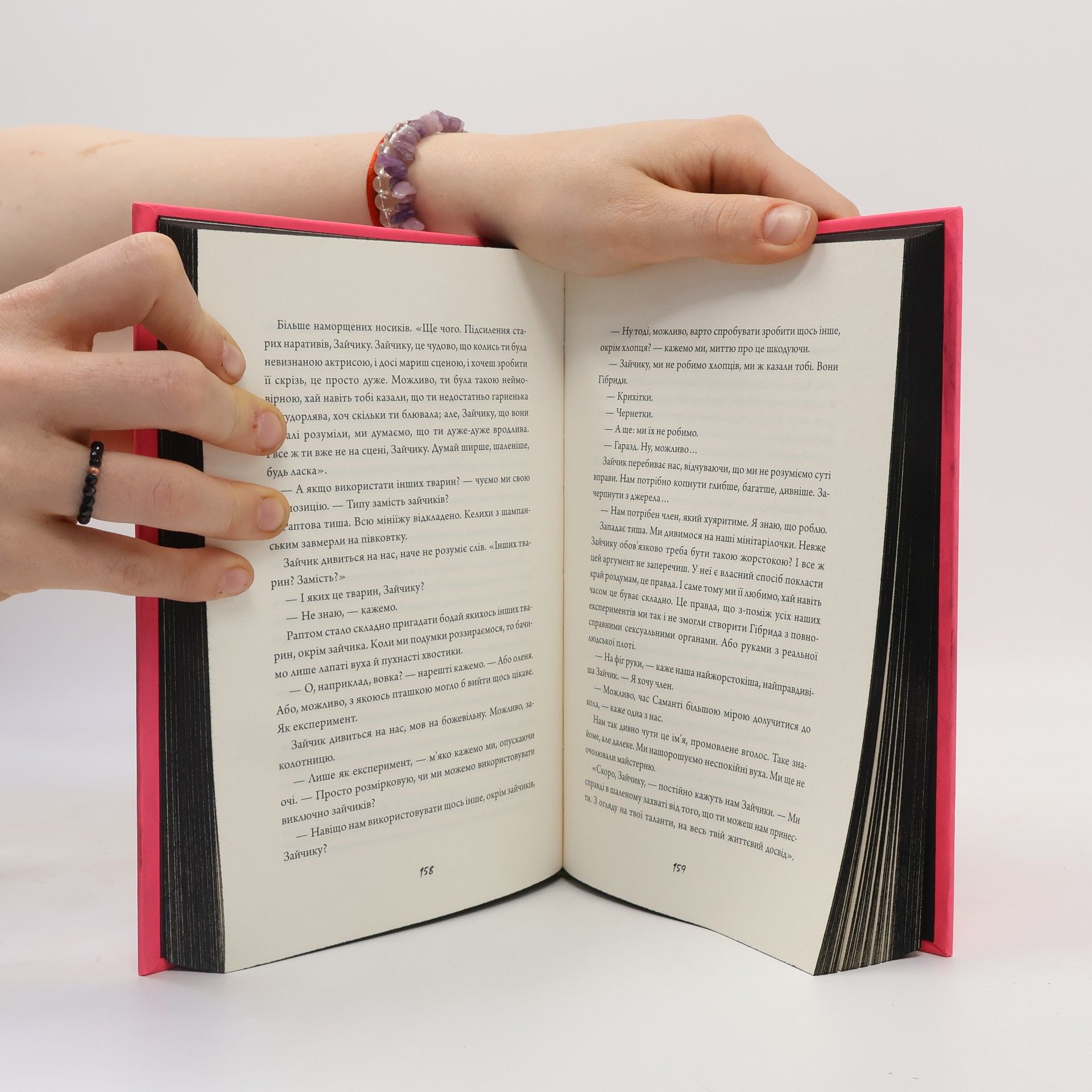 Мона Авад Рожева книга: Зайчик