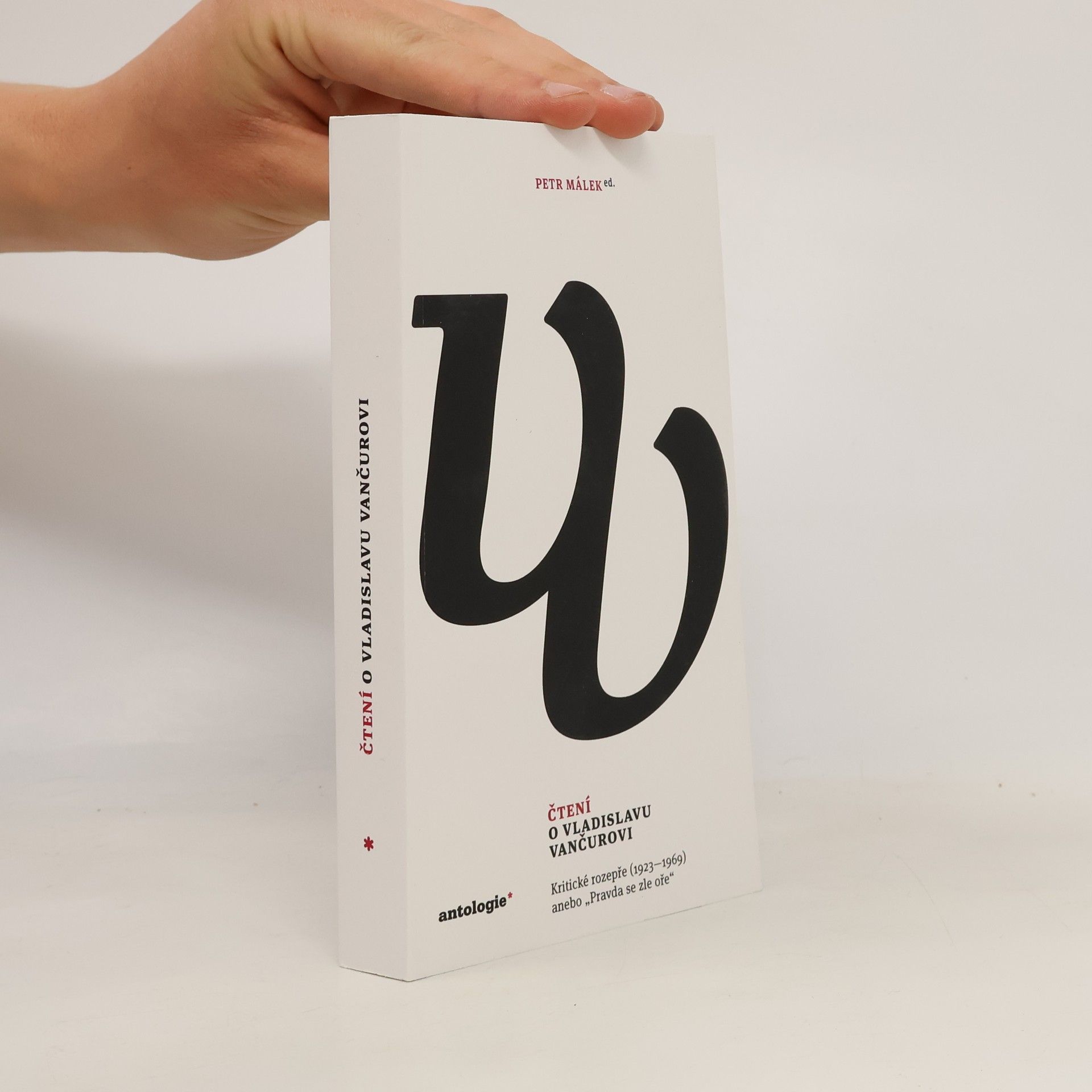 Petr Málek Čtení o Vladislavu Vančurovi