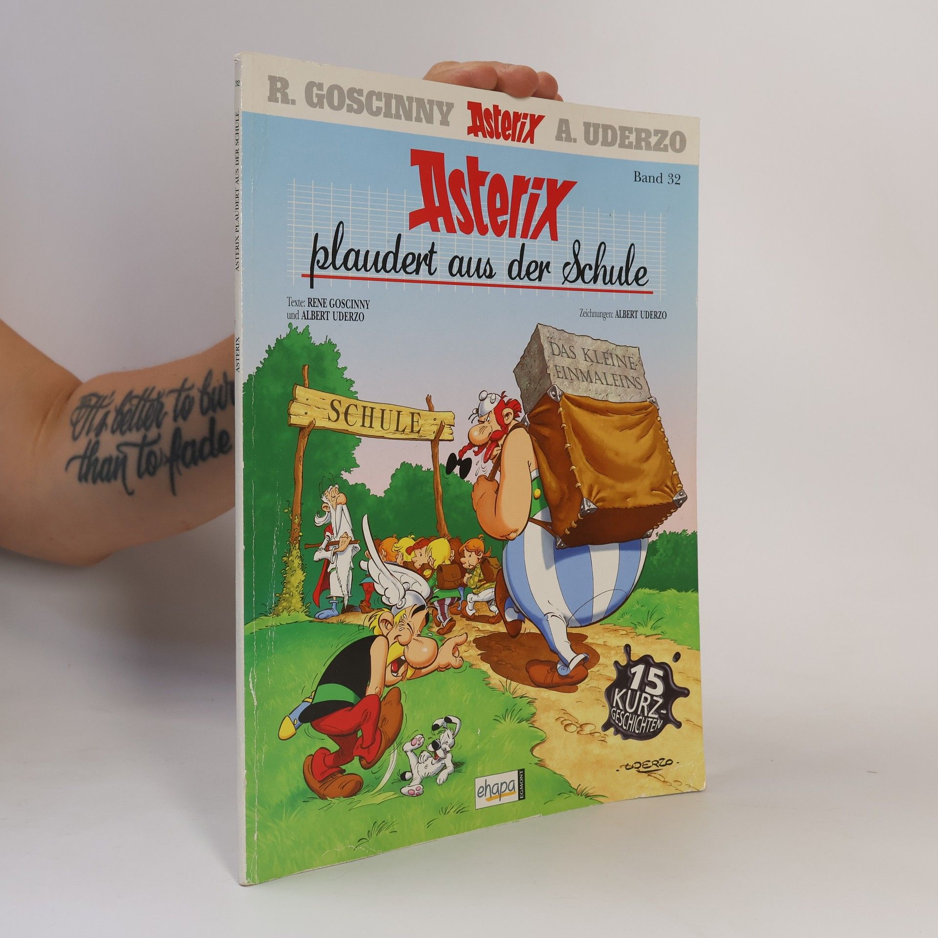 René Goscinny Asterix plaudert aus der Schule