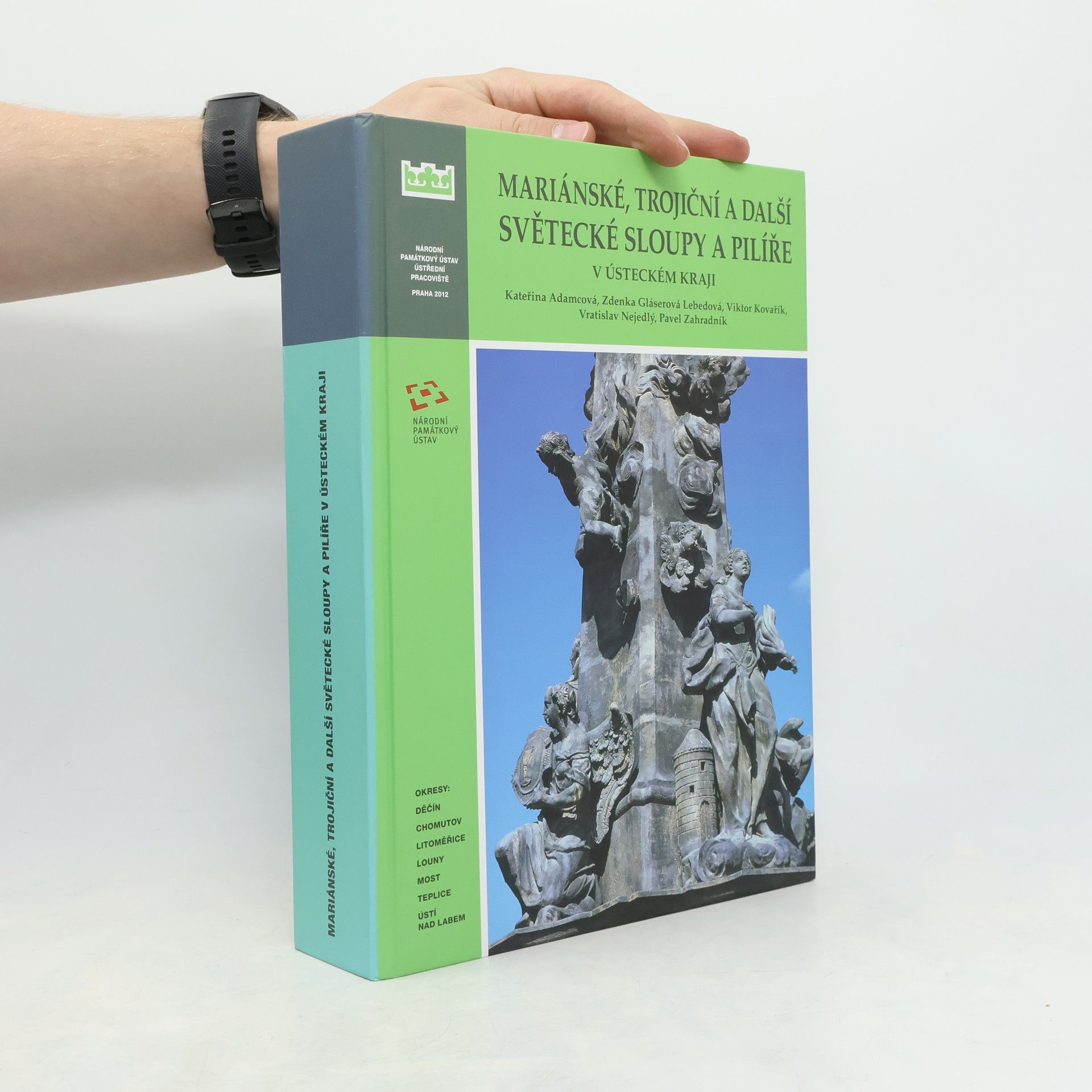 Viktor Kovařík Mariánské, trojiční a další světecké sloupy a pilíře v Ústeckém kraji