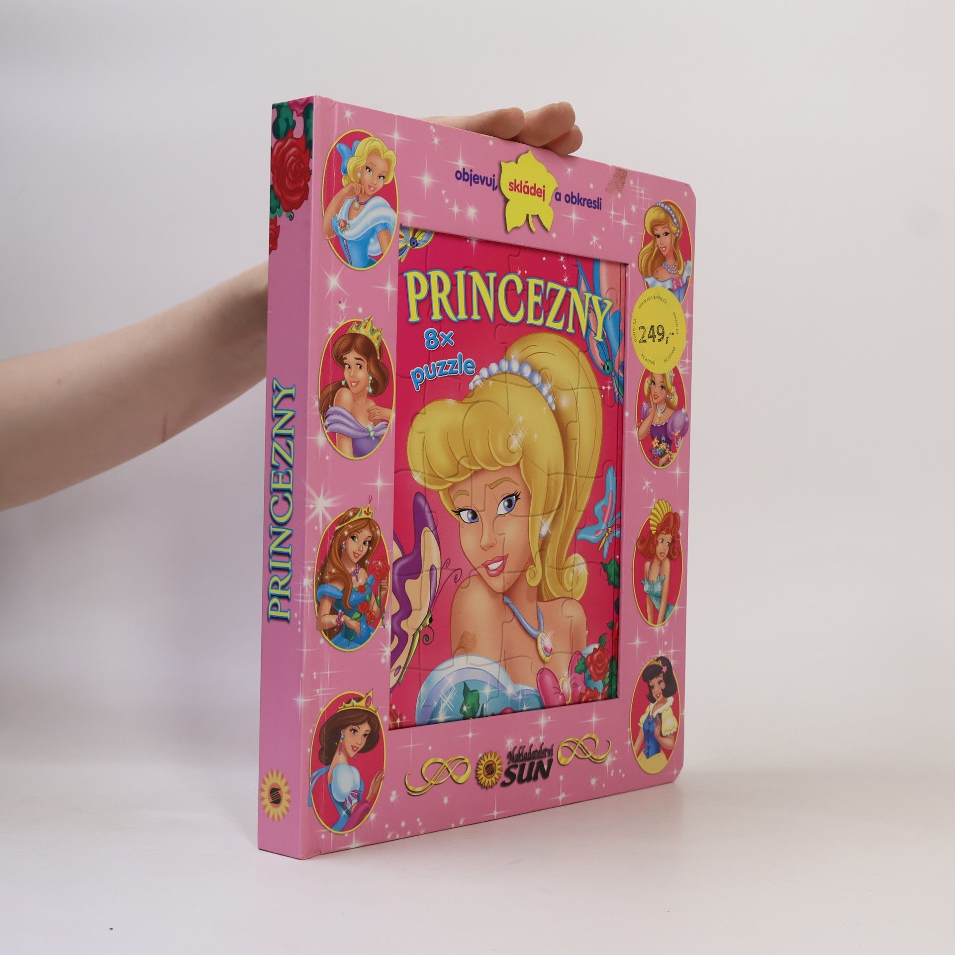 Kolektiv autorů Princezny. 8x puzzle