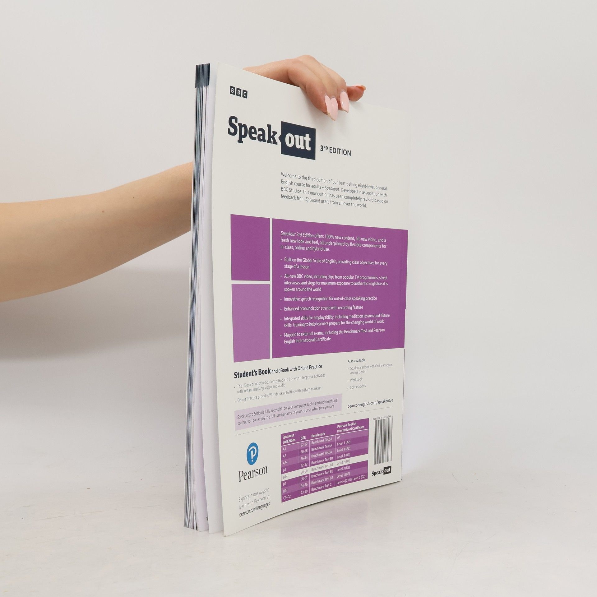 Pearson Education Asia Ltd Speakout 3ed B1+ Student's Book and eBook with Online Practice