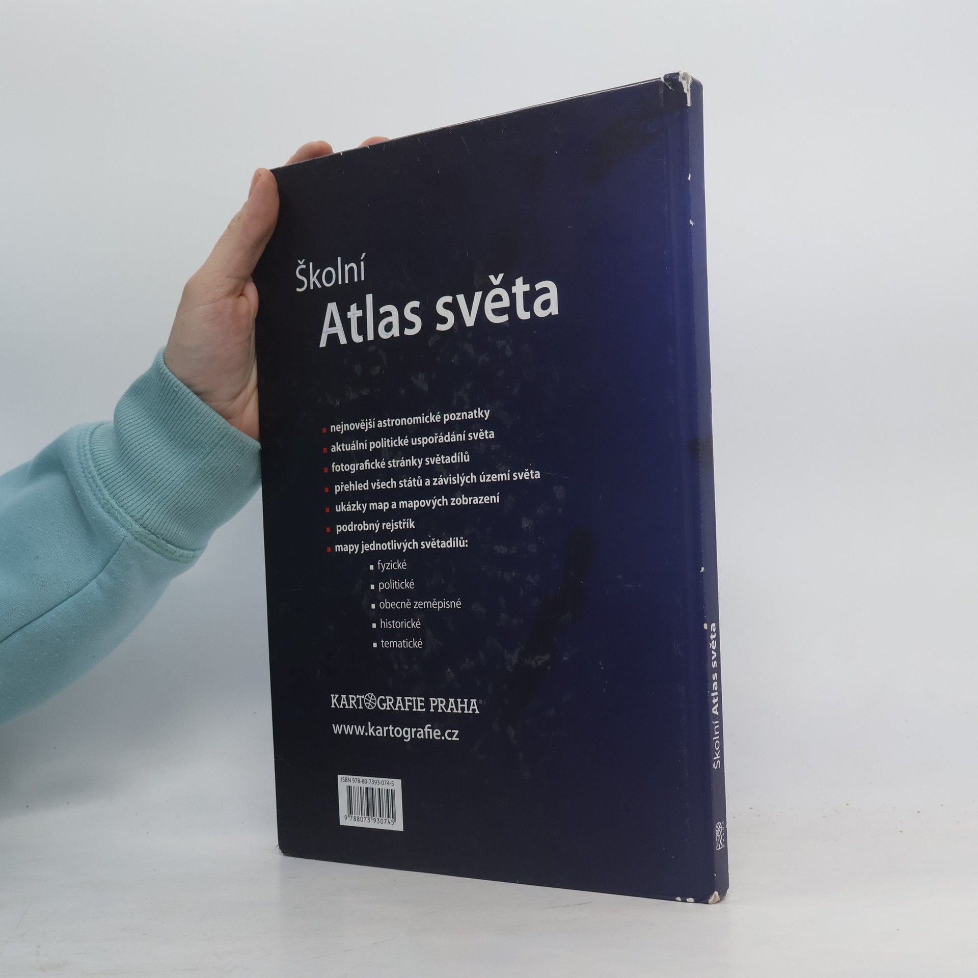 Collectif d'auteurs Školní atlas světa