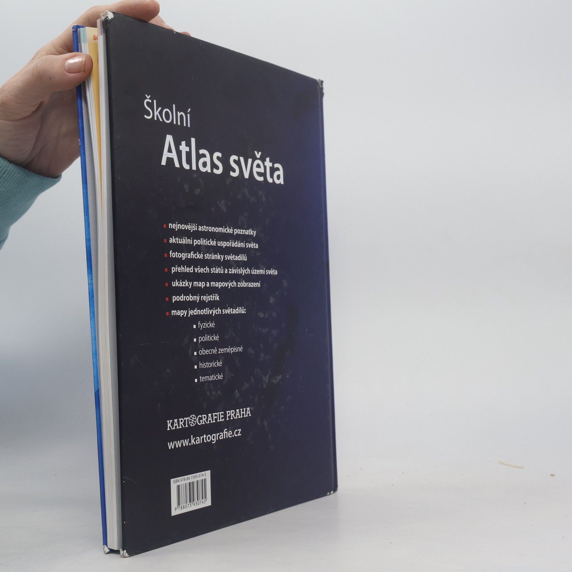 Collectif d'auteurs Školní atlas světa