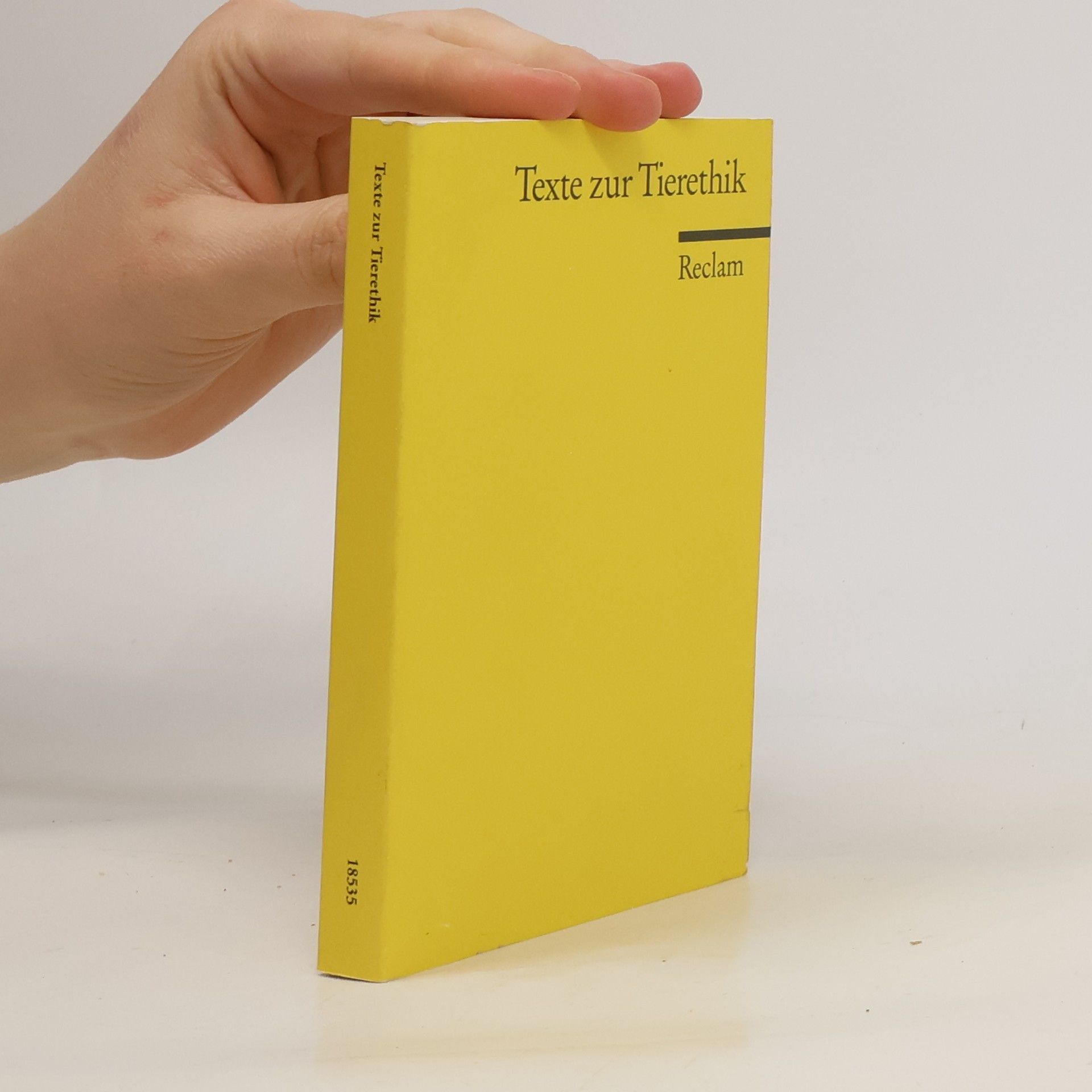 Ursula Wolf Texte zur Tierethik