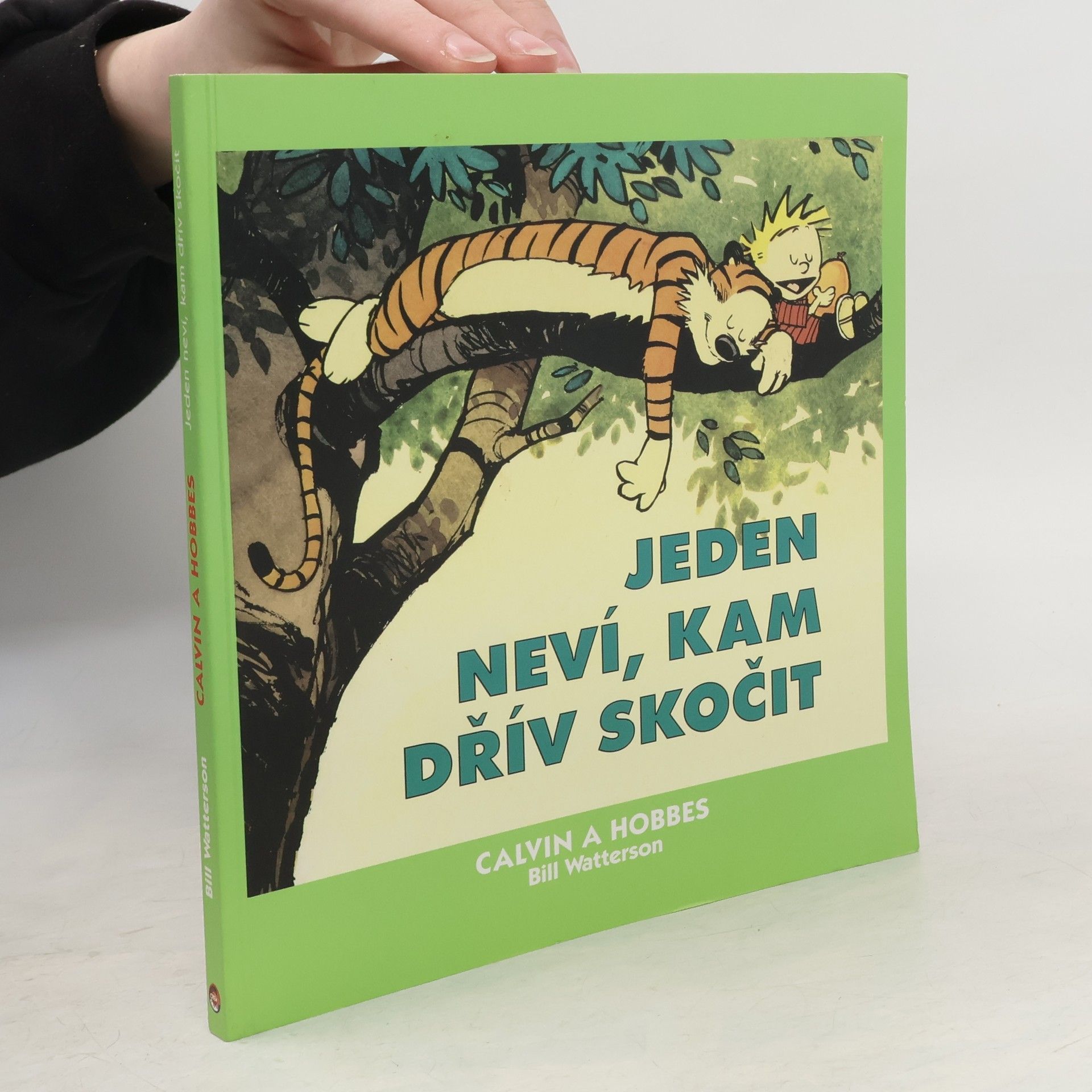 Calvin a Hobbes: Jeden neví, kam dřív skočit