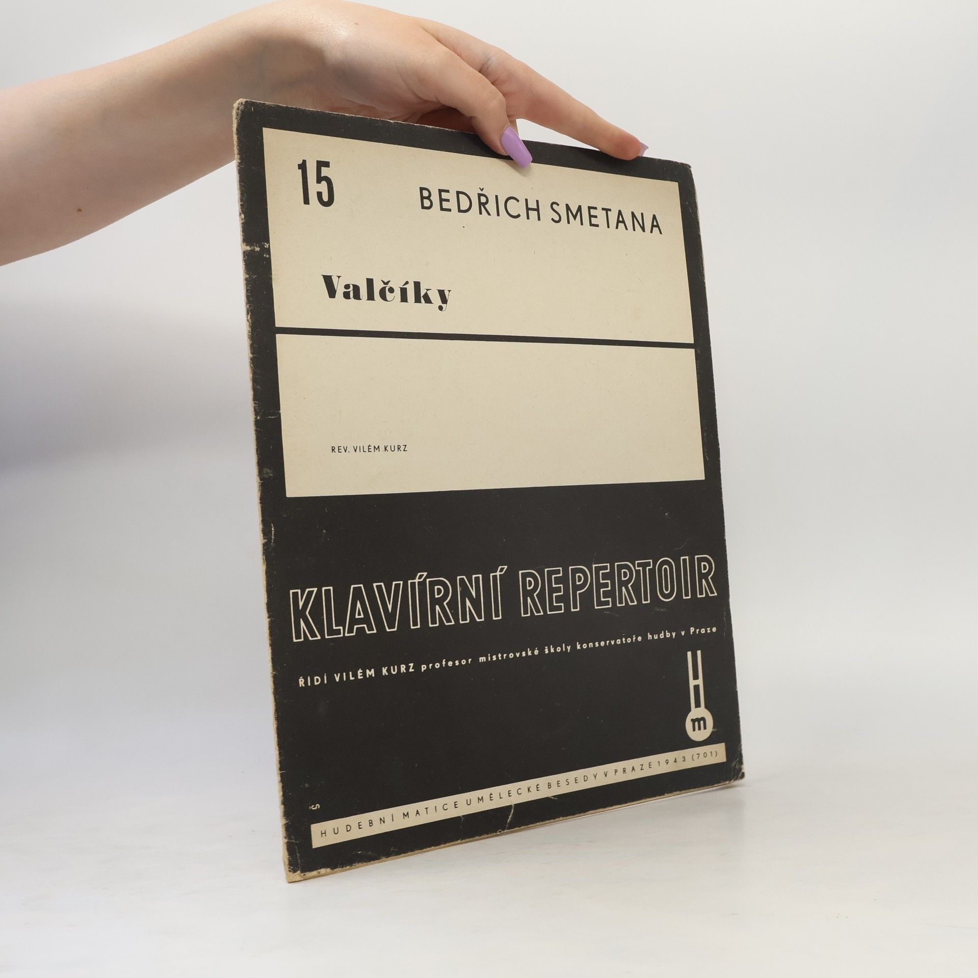 Bedřich Smetana Klavírní repertoir 15. Valčíky
