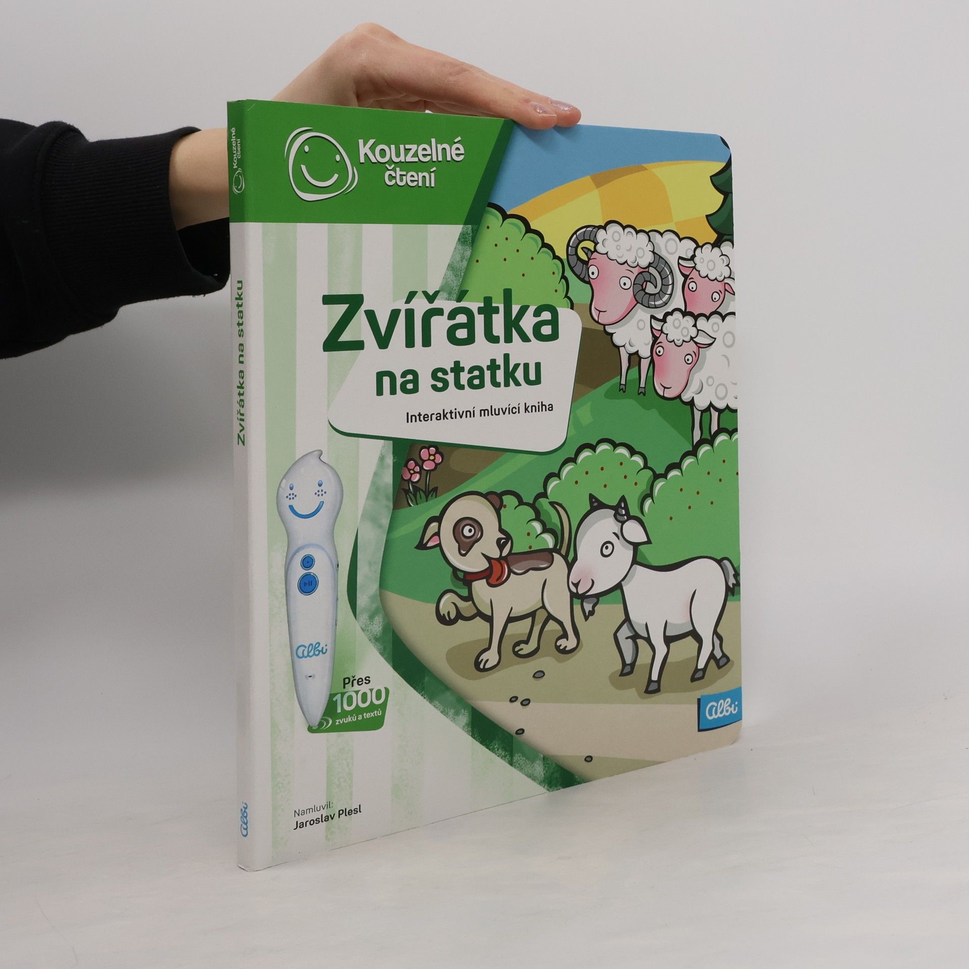 Zvířátka na statku. Interaktivní mluvící kniha