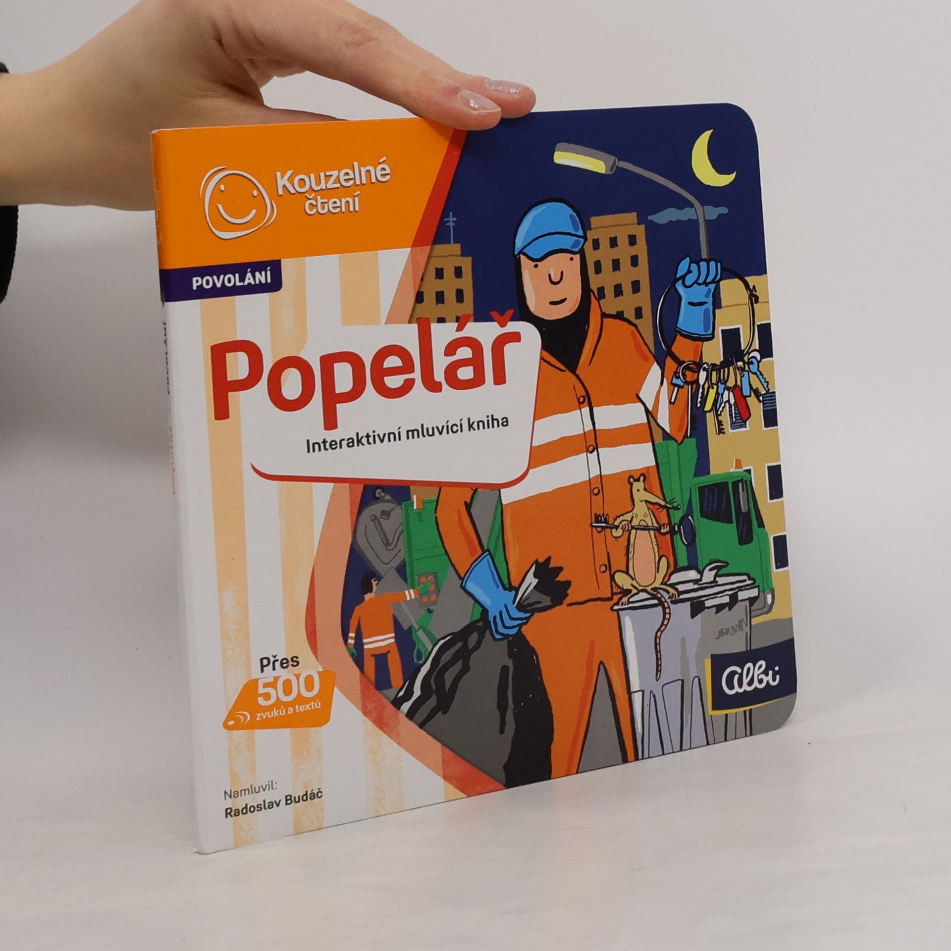 Šárka Pichrtová Popelář. Interaktivní mluvící kniha