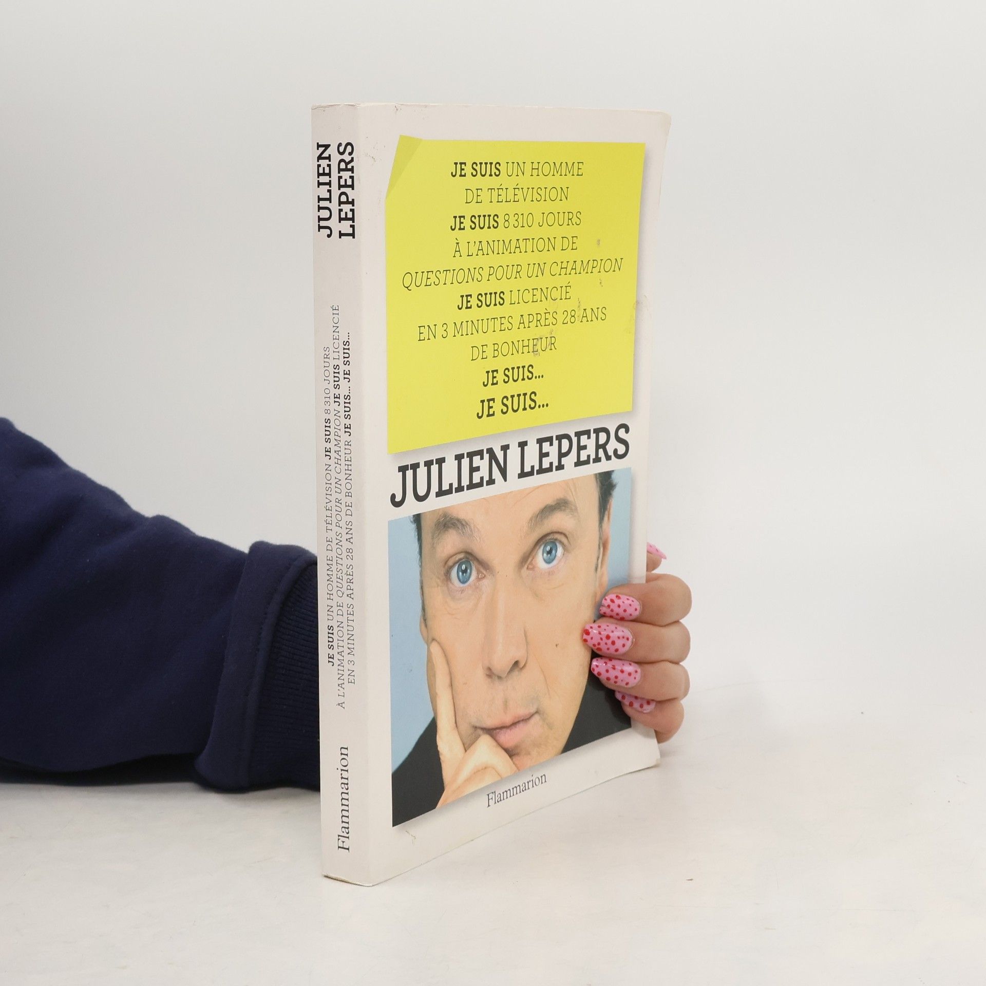 Julien Lepers Je suis un homme de télévision...