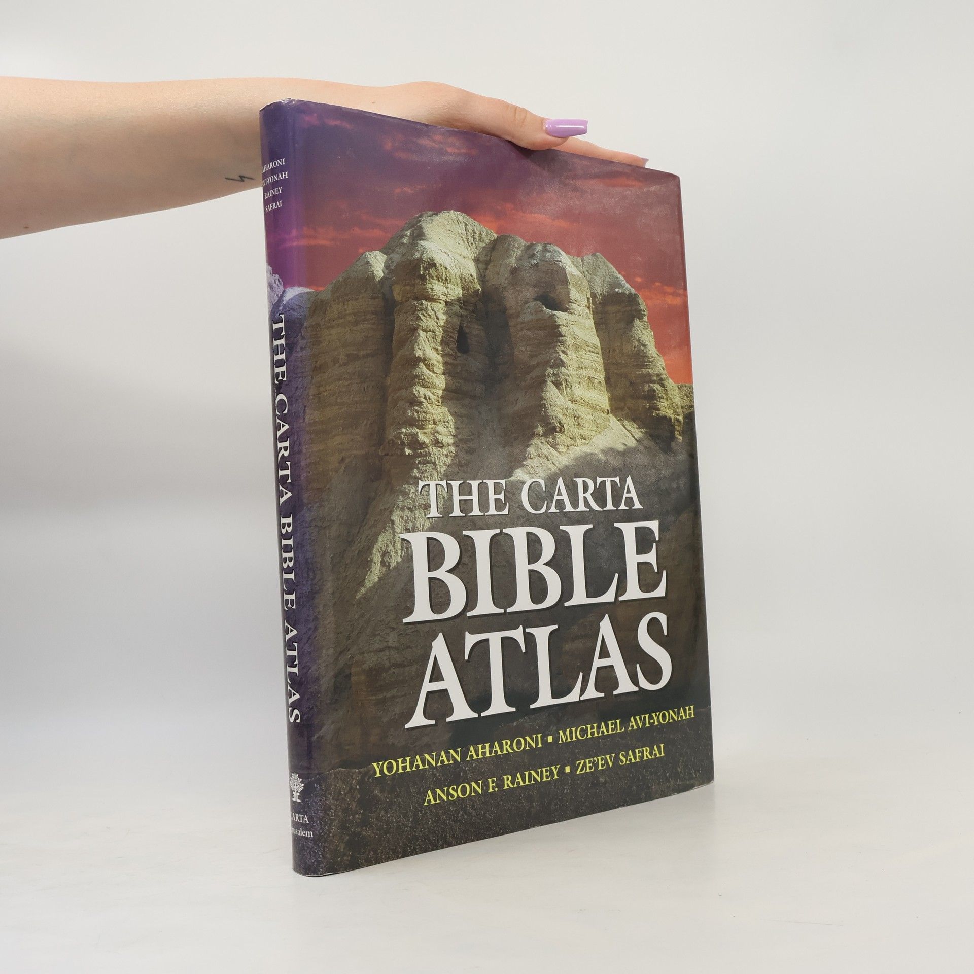 Anson F. Rainey Carta Bible Atlas