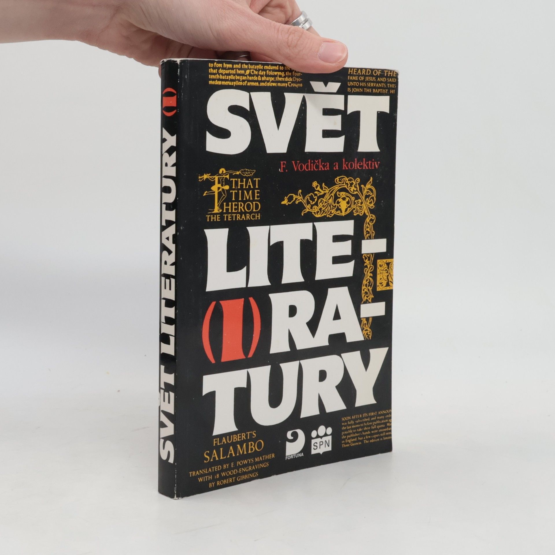 Felix Vodička Svět literatury. [Díl] 1