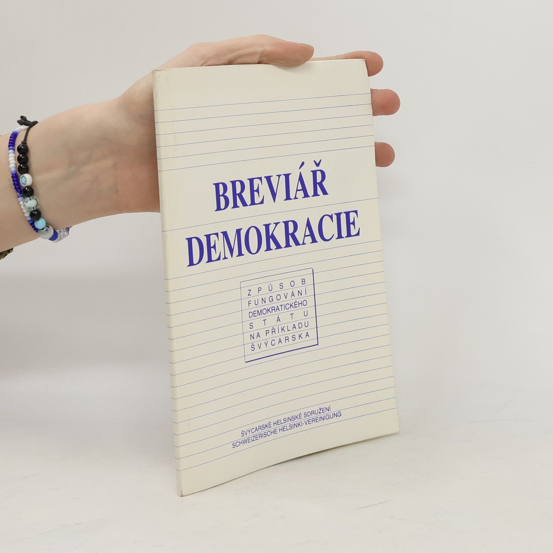 Milan Uhde Breviář demokracie