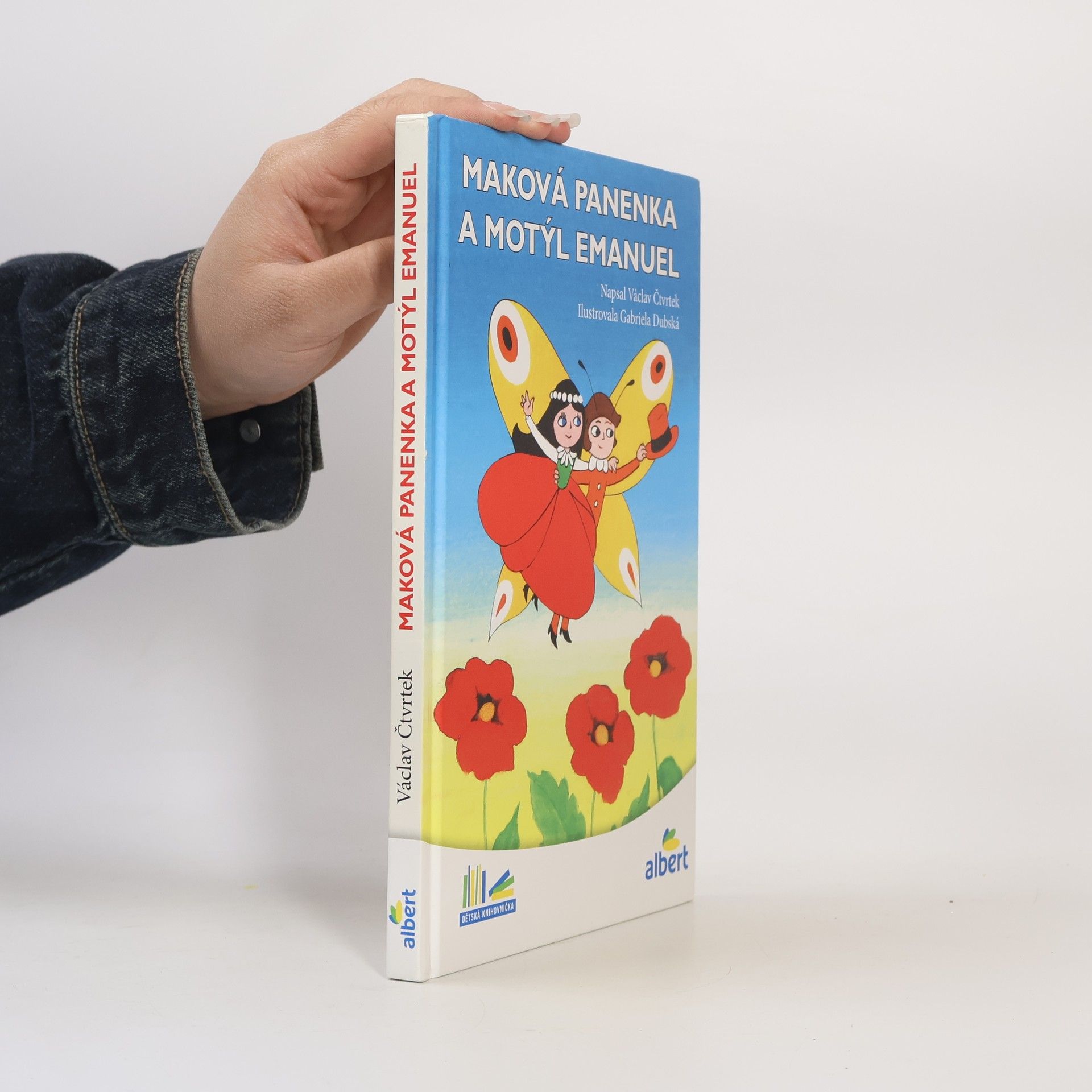 Václav Čtvrtek Maková panenka a motýl Emanuel