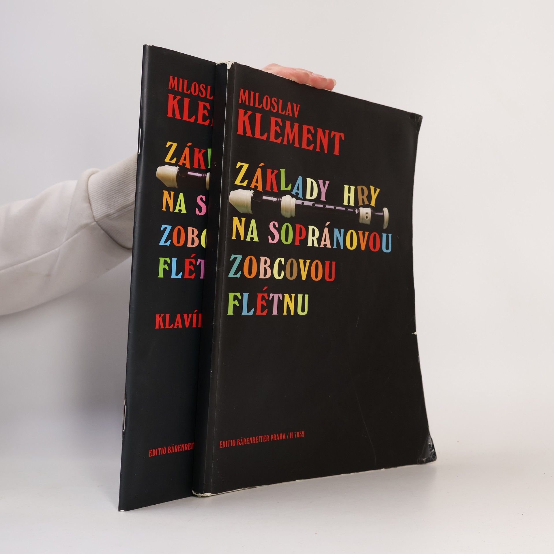 Miloslav Klement Základní hry na sopránovou zobcovou flétnu + klavírní doprovody