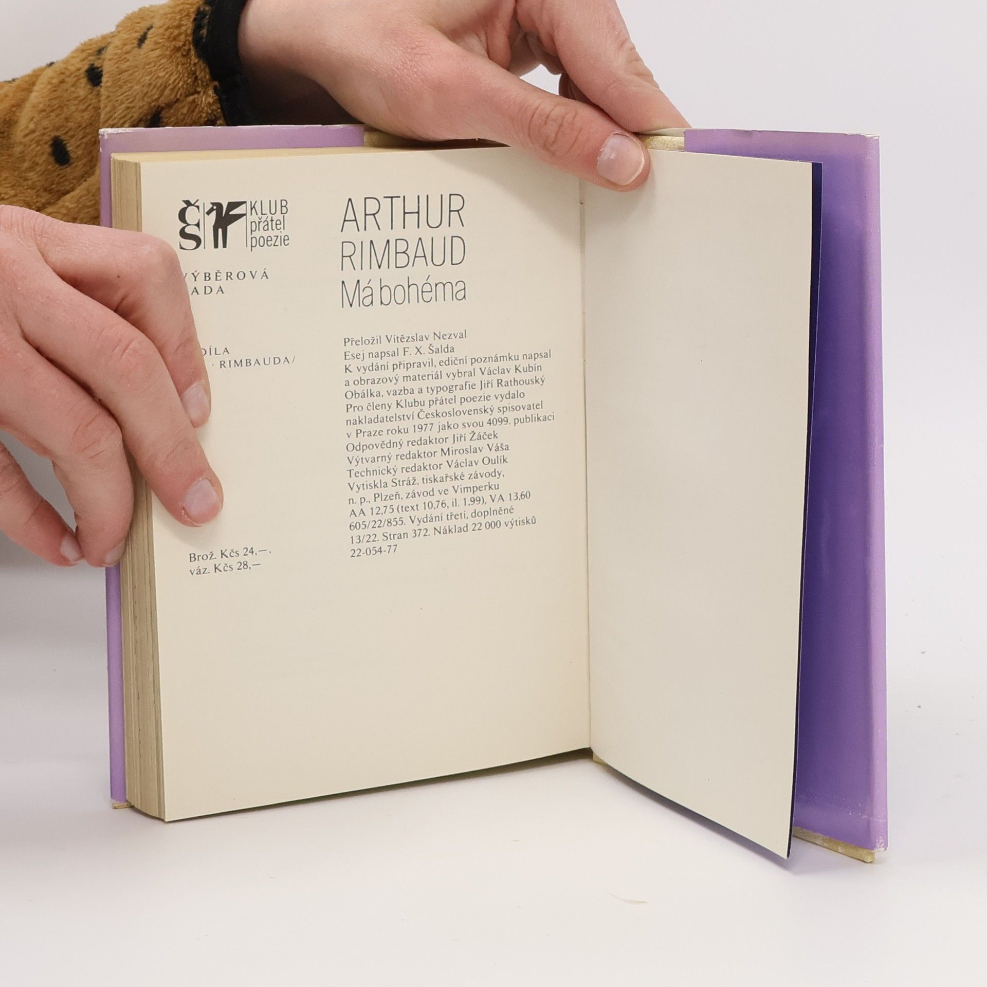 Arthur Rimbaud Má bohéma