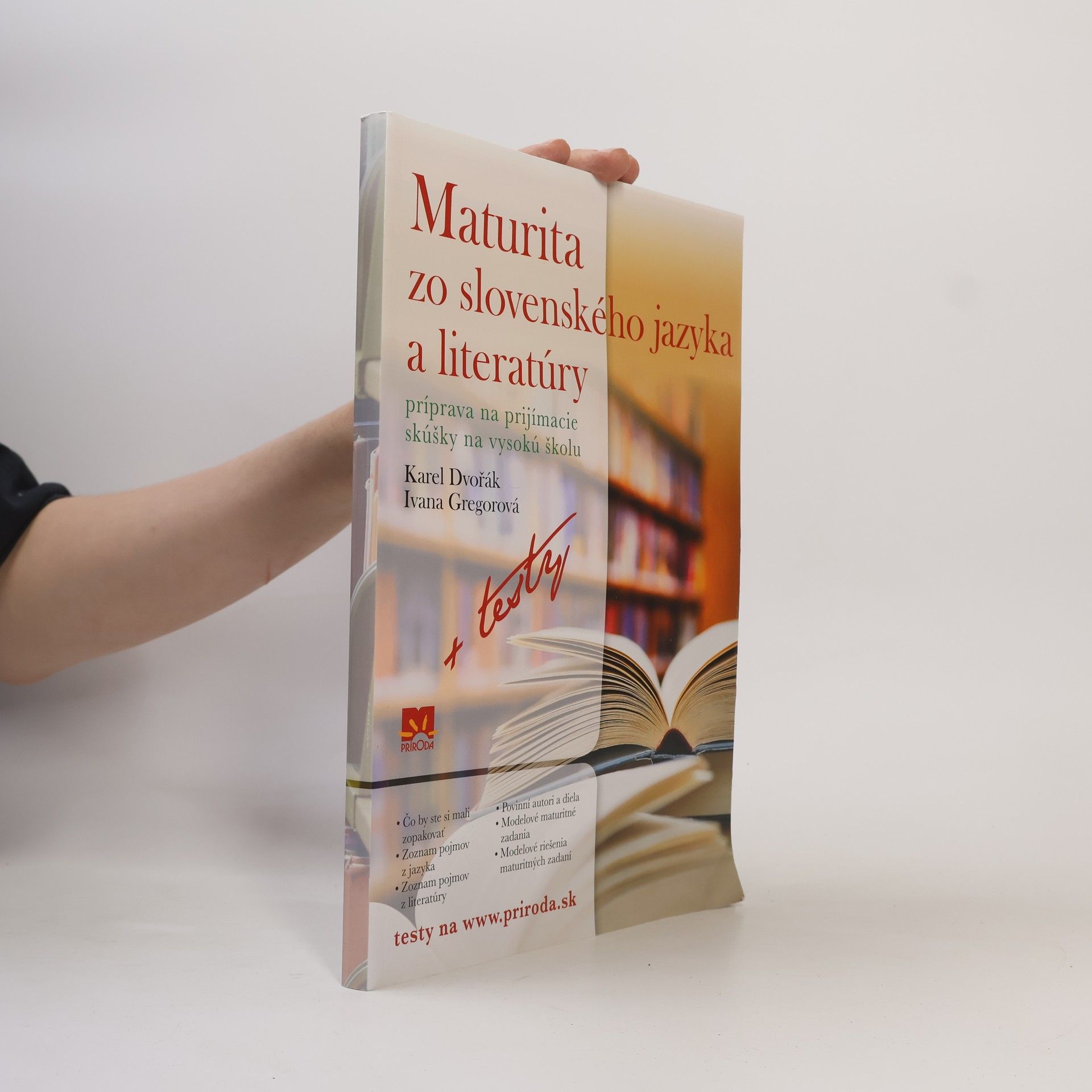 Ivana Gregorová Maturita zo slovenského jazyka a literatúry. Príprava na prijímacie skúšky na vysokú školu.