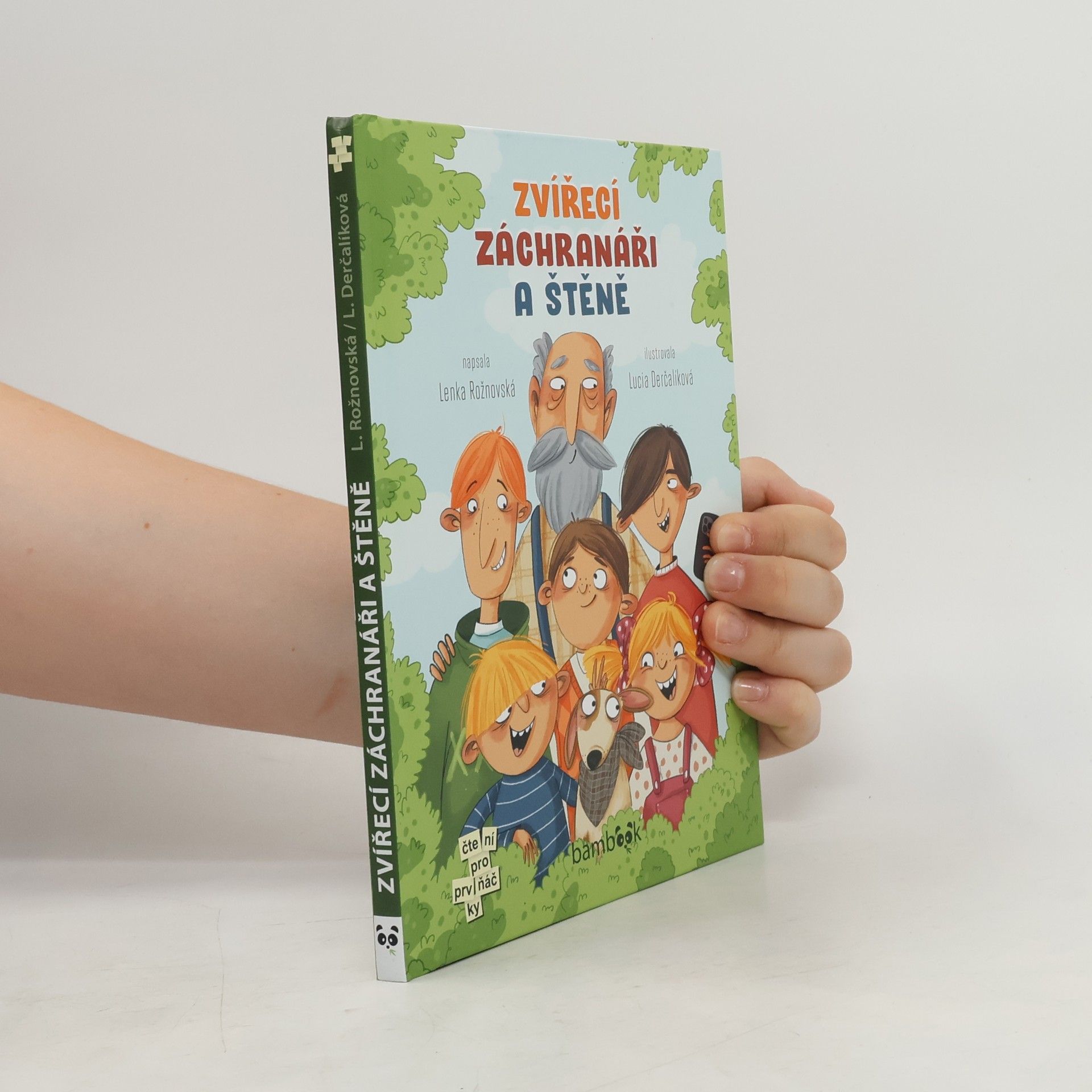 Lucia Derčalíková Zvířecí záchranáři a štěně