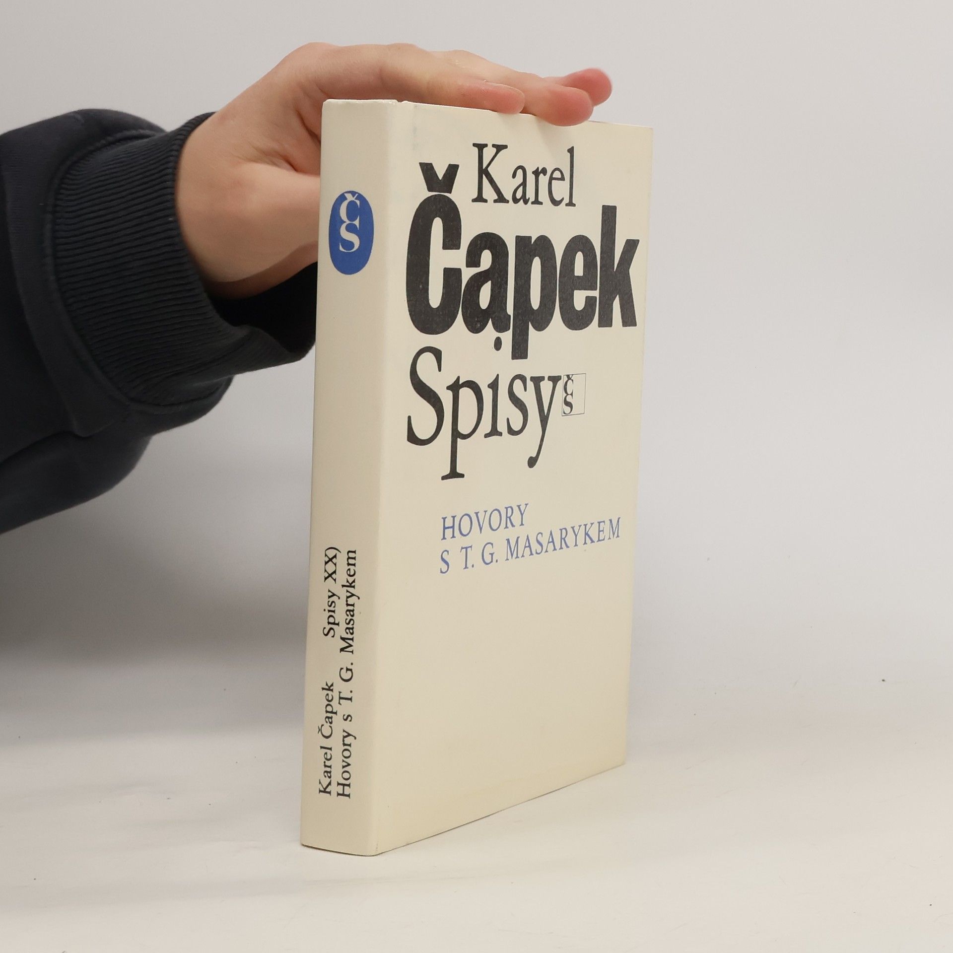 Karel Čapek Hovory s T. G. Masarykem