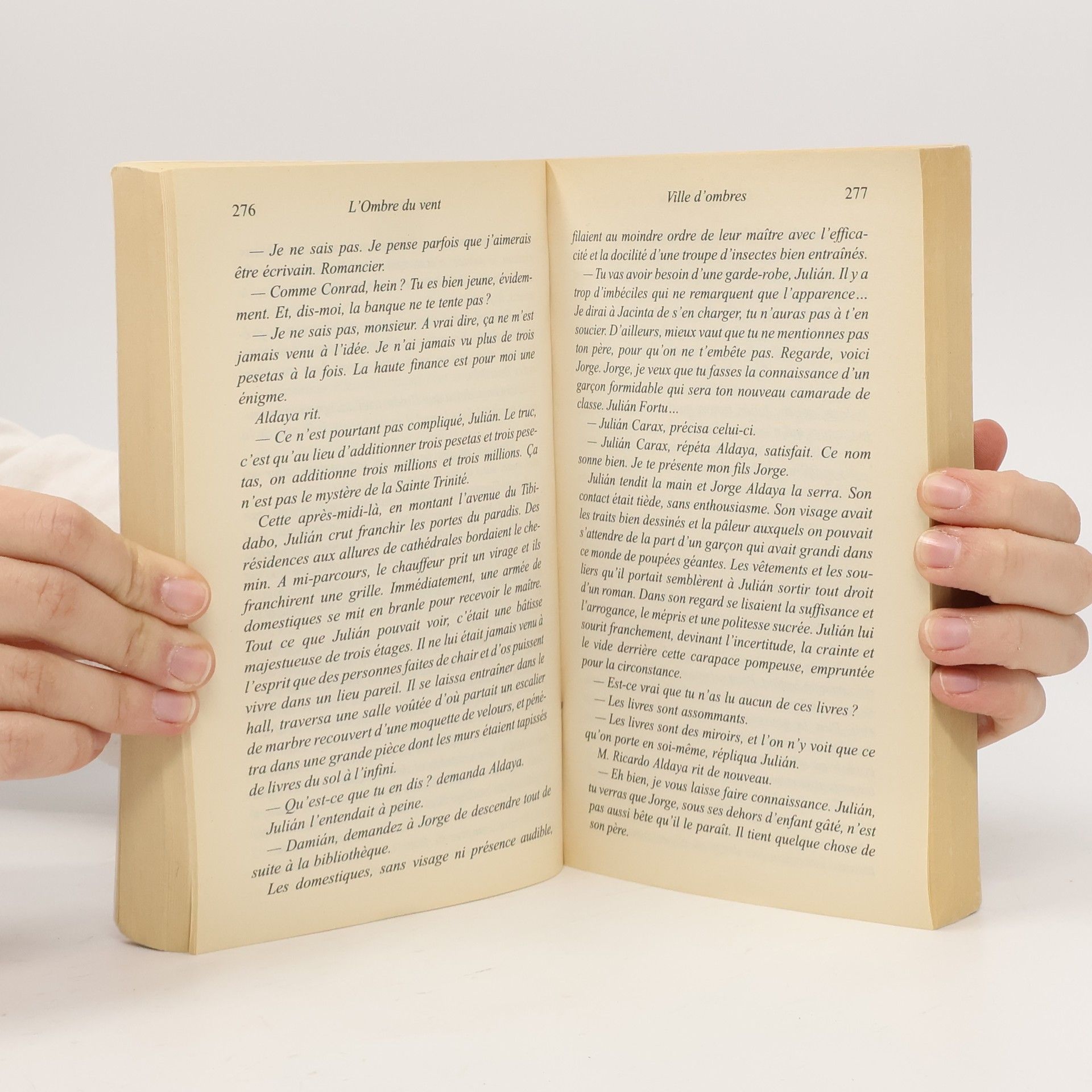 Carlos Ruiz Zafón L'ombre du vent