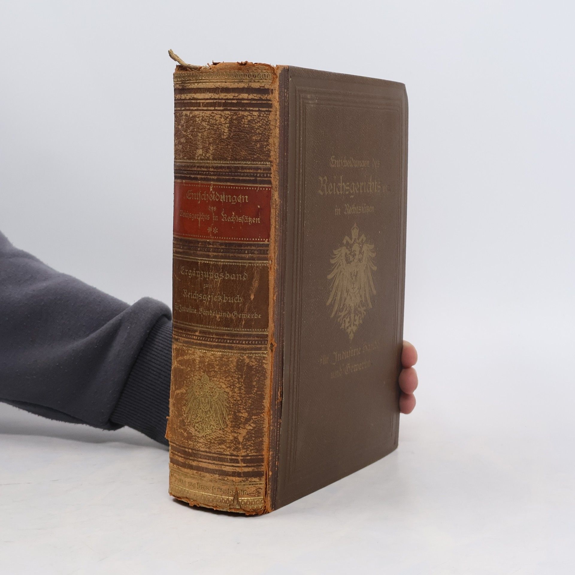 Autorenkollektiv  Die Entscheidungen des Reichsgerichts für Industrie, Handel und Gewerbe