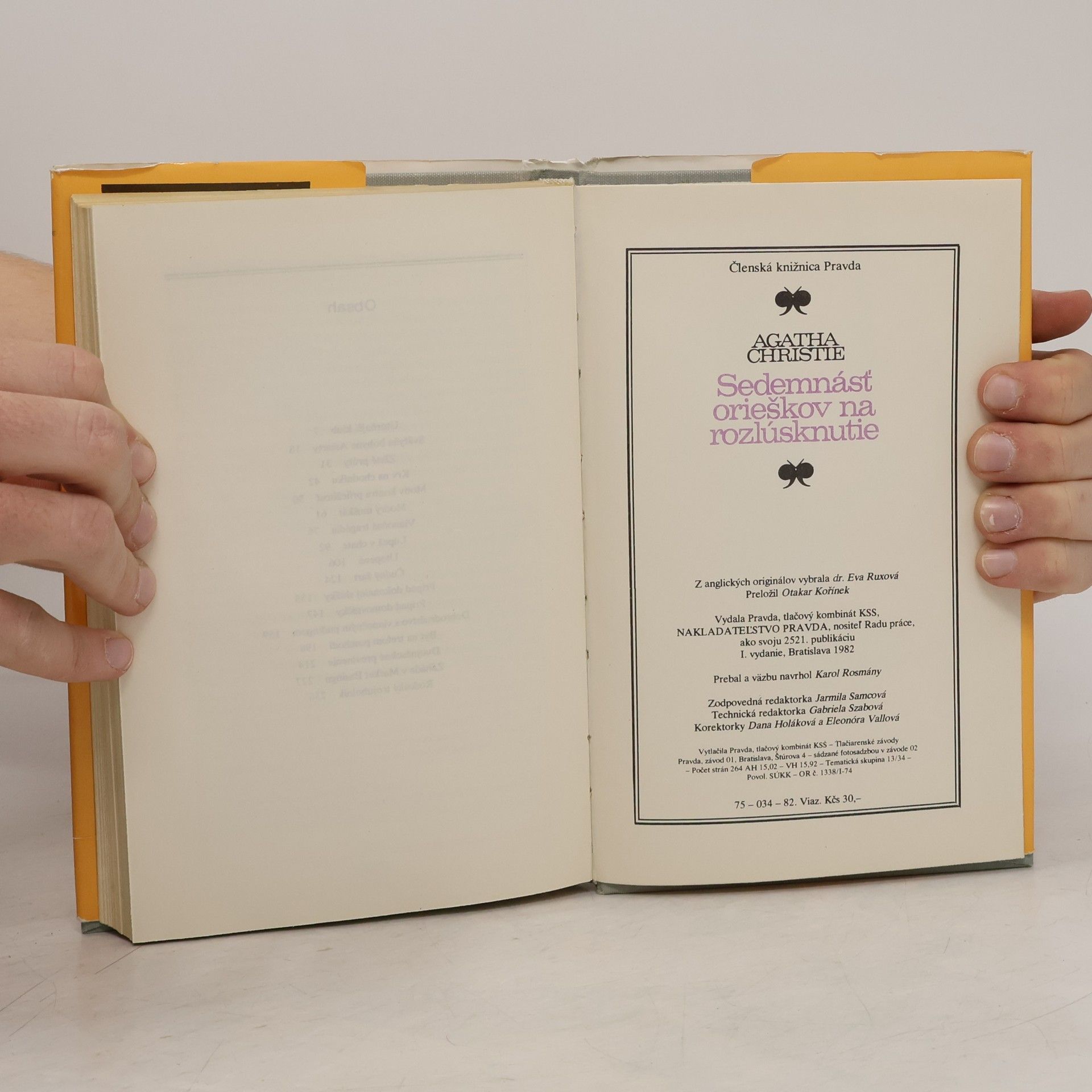 Agatha Christie Sedemnásť orieškov na rozlúsknutie