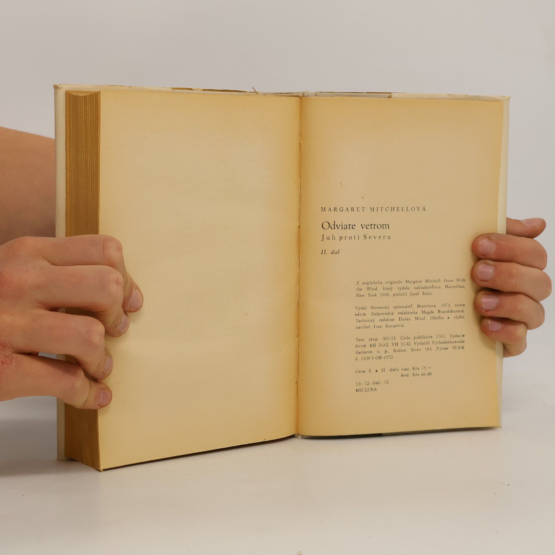 Margaret Mitchell Odviate vetrom. Juh proti Severu II