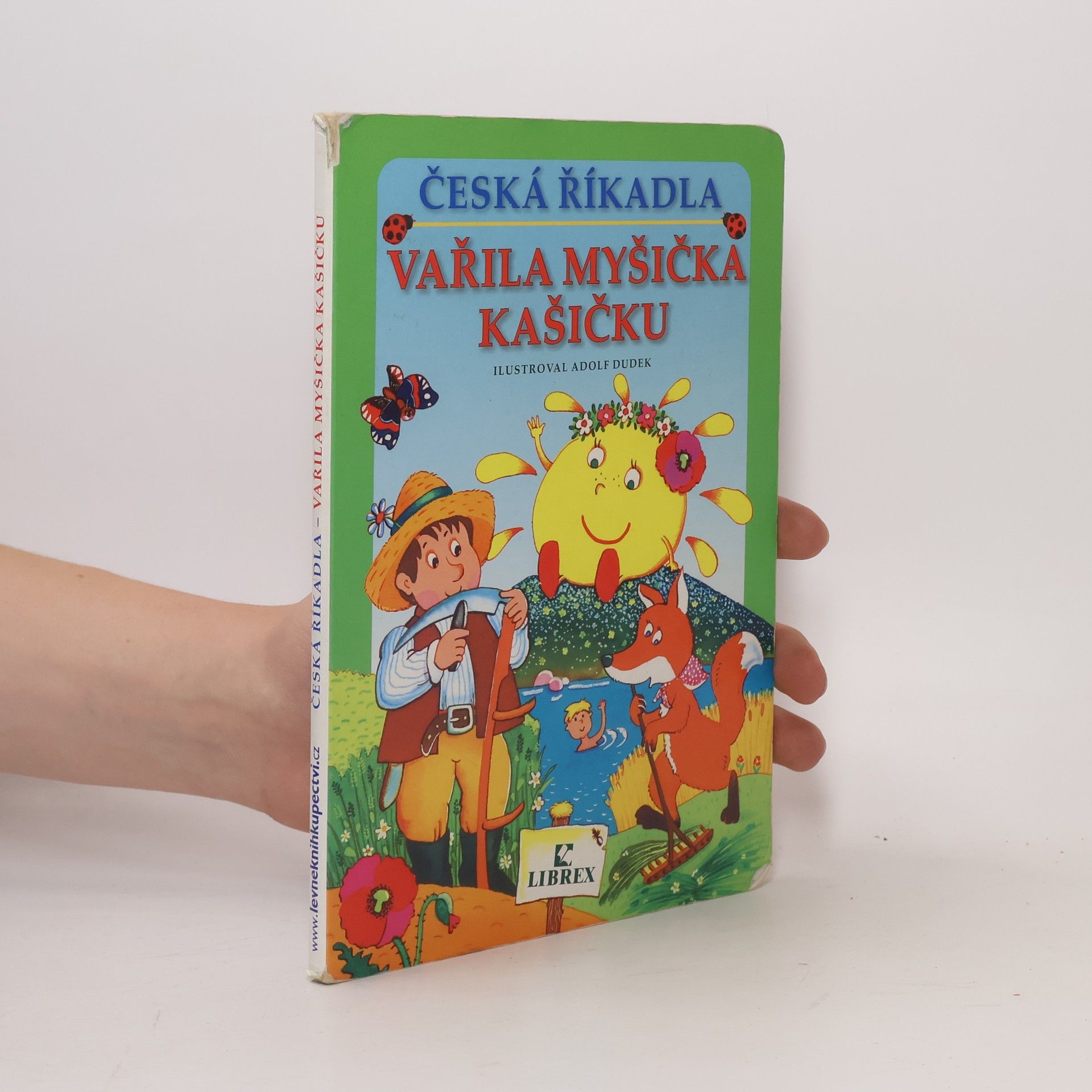 Adolf Dudek Česká říkadla. Vařila myšička kašičku