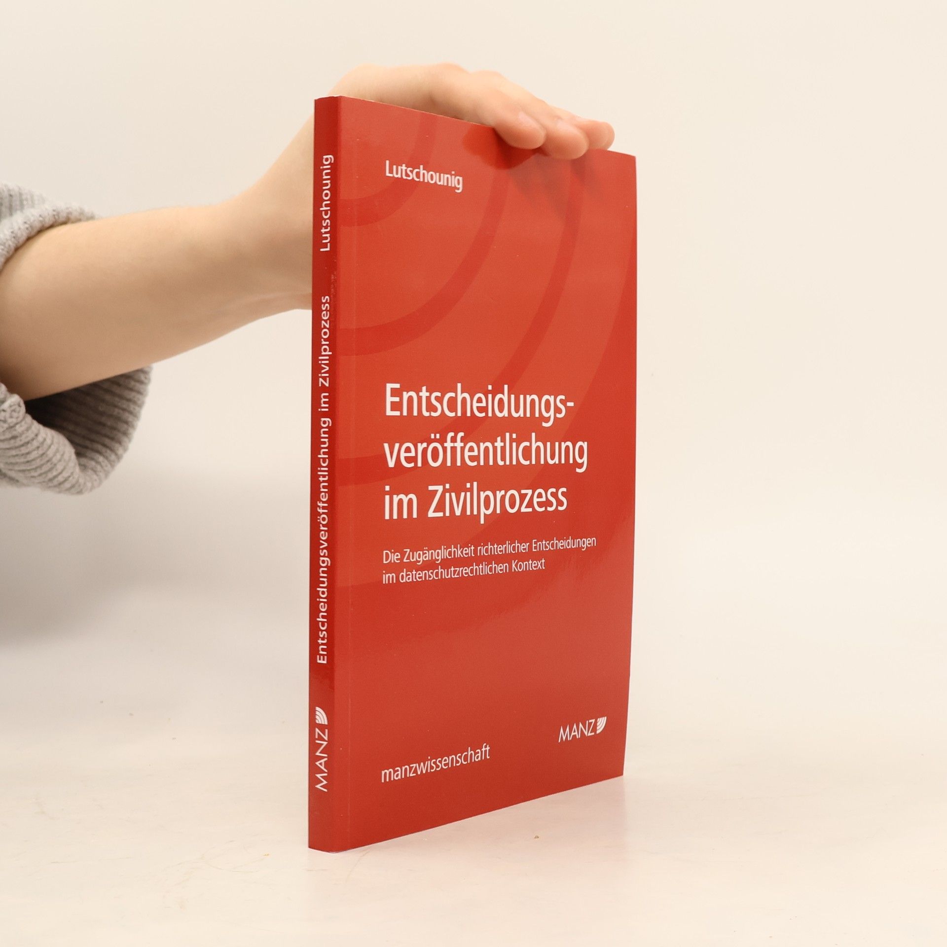 Martin Lutschounig Entscheidungsveröffentlichung im Zivilprozess