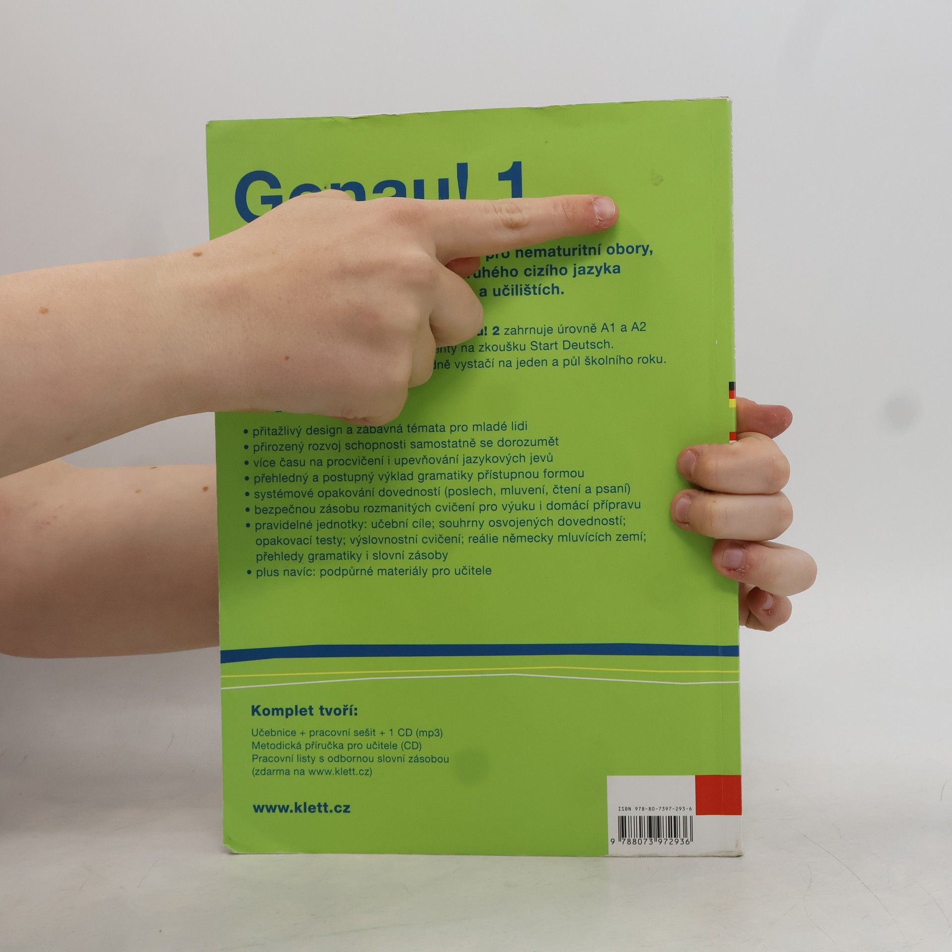 Autorenkollektiv Genau! 1. Němčina pro střední odborné školy a učiliště: učebnice a pracovní sešit