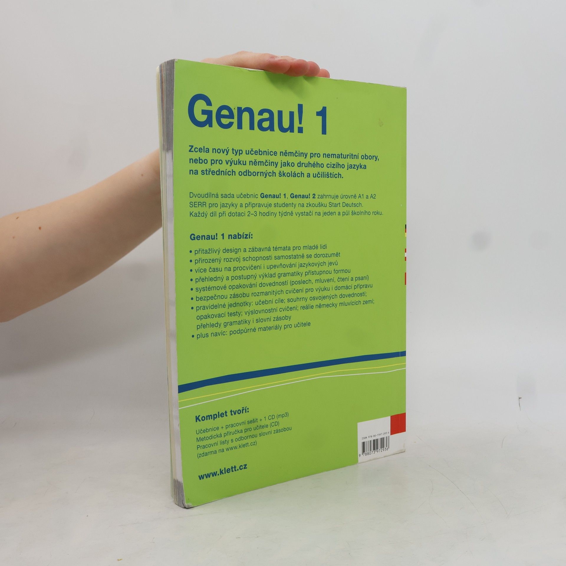 Autorenkollektiv Genau! 1. Němčina pro střední odborné školy a učiliště: učebnice a pracovní sešit