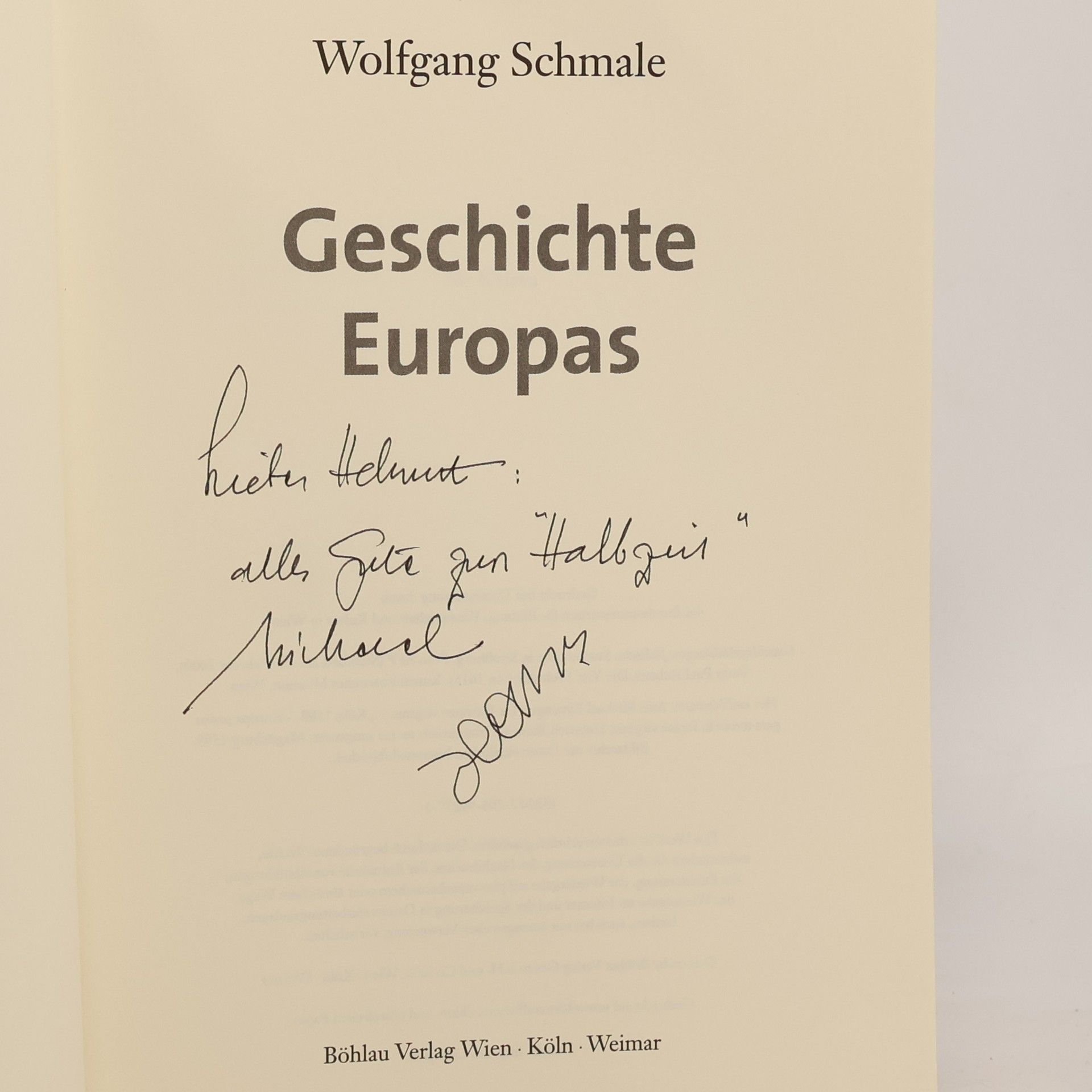 Wolfgang Schmale Geschichte Europas