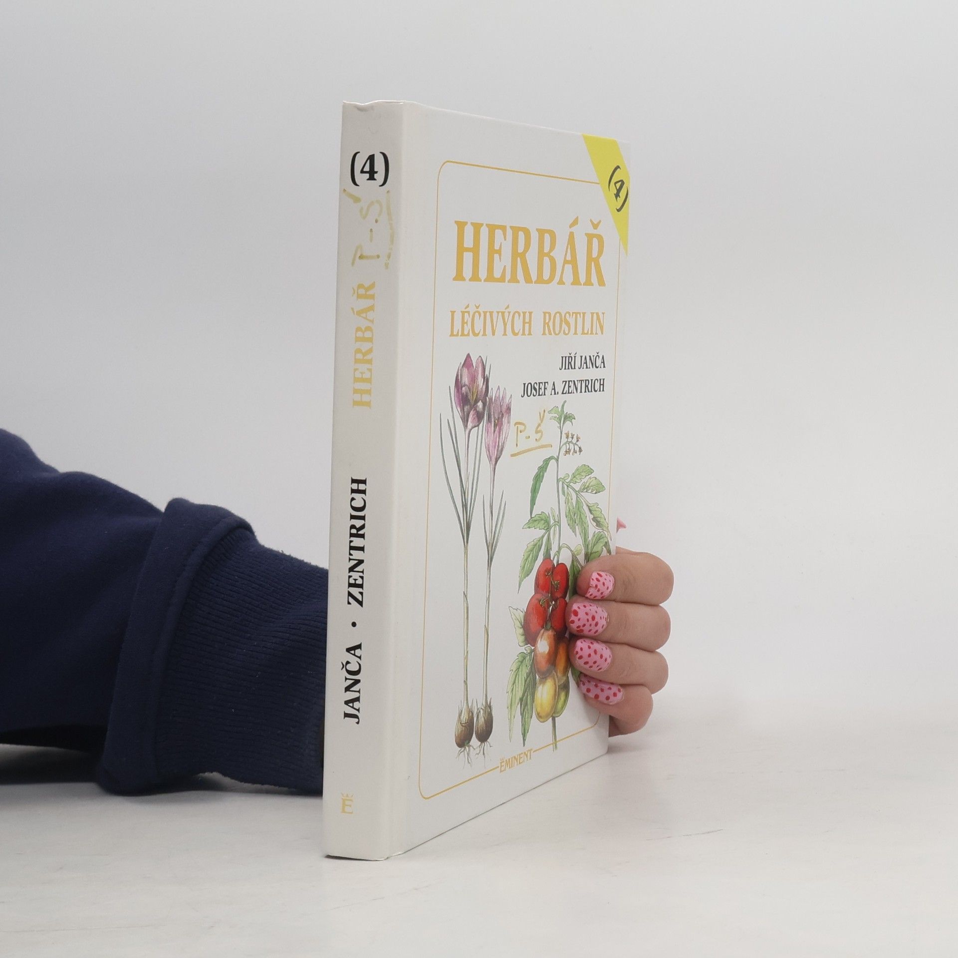 Josef Antonín Zentrich Herbář léčivých rostlin. 4. díl