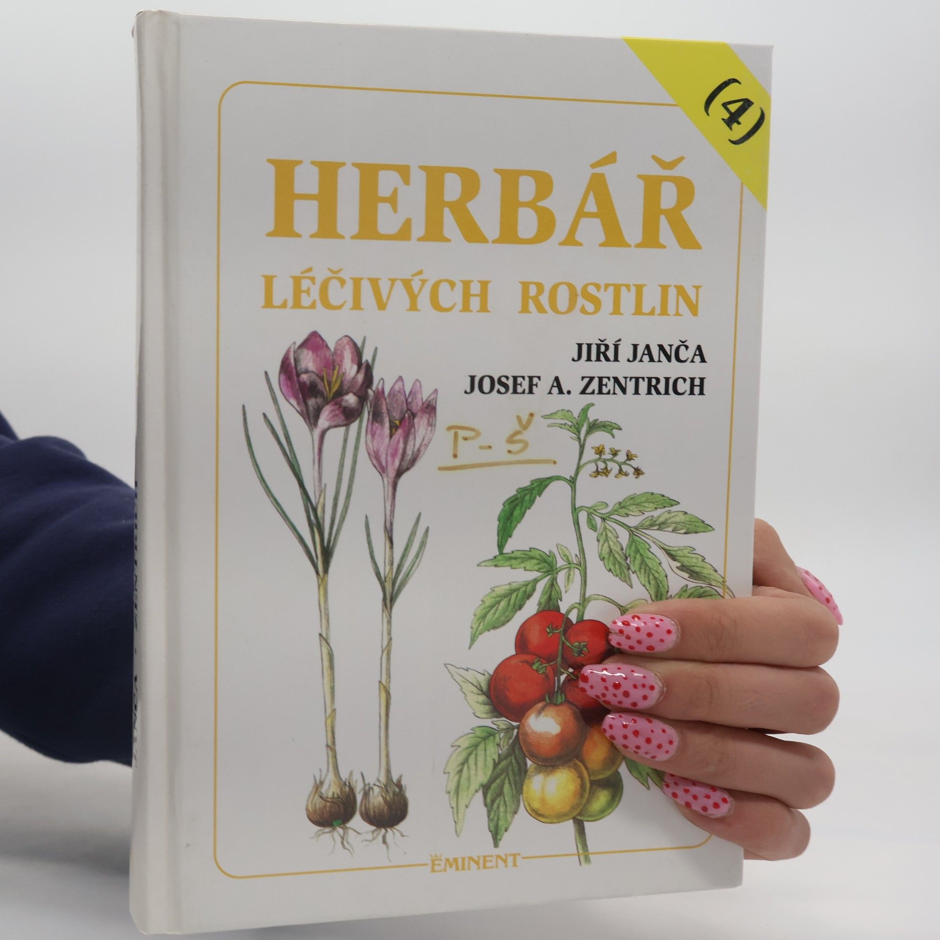 Josef Antonín Zentrich Herbář léčivých rostlin. 4. díl