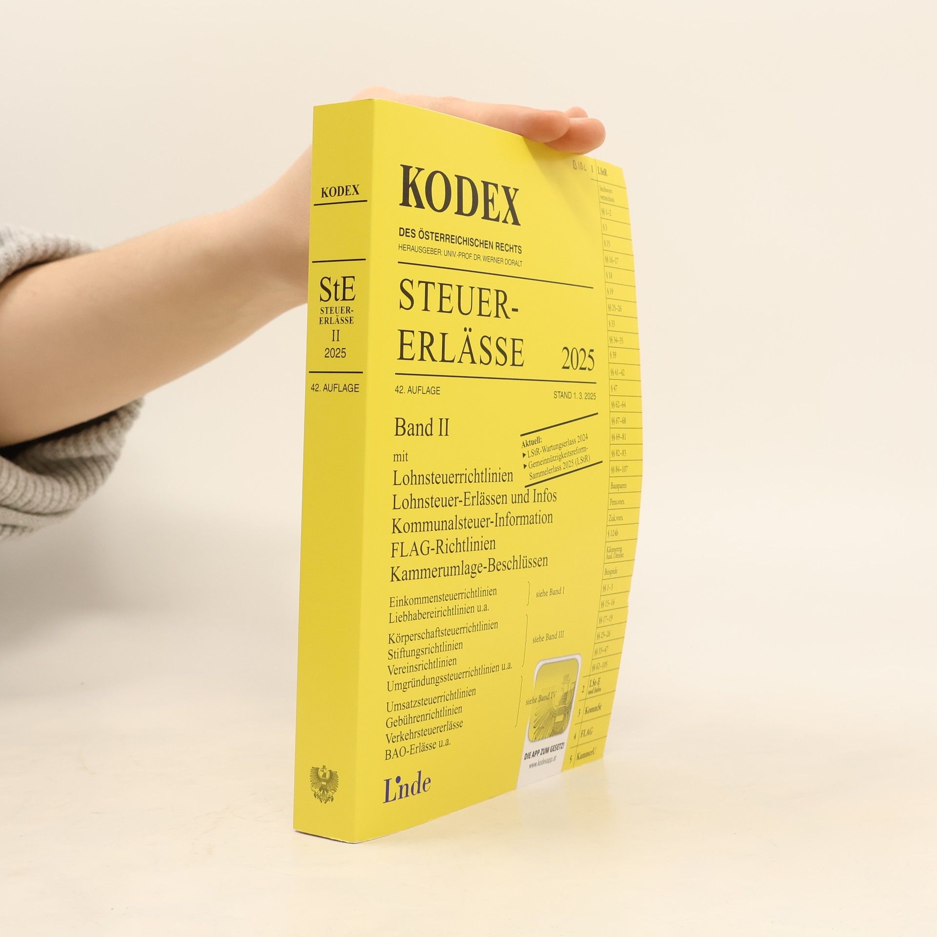 Elisabeth Titz-Frühmann Kodex Steuer-Erlässe 2025