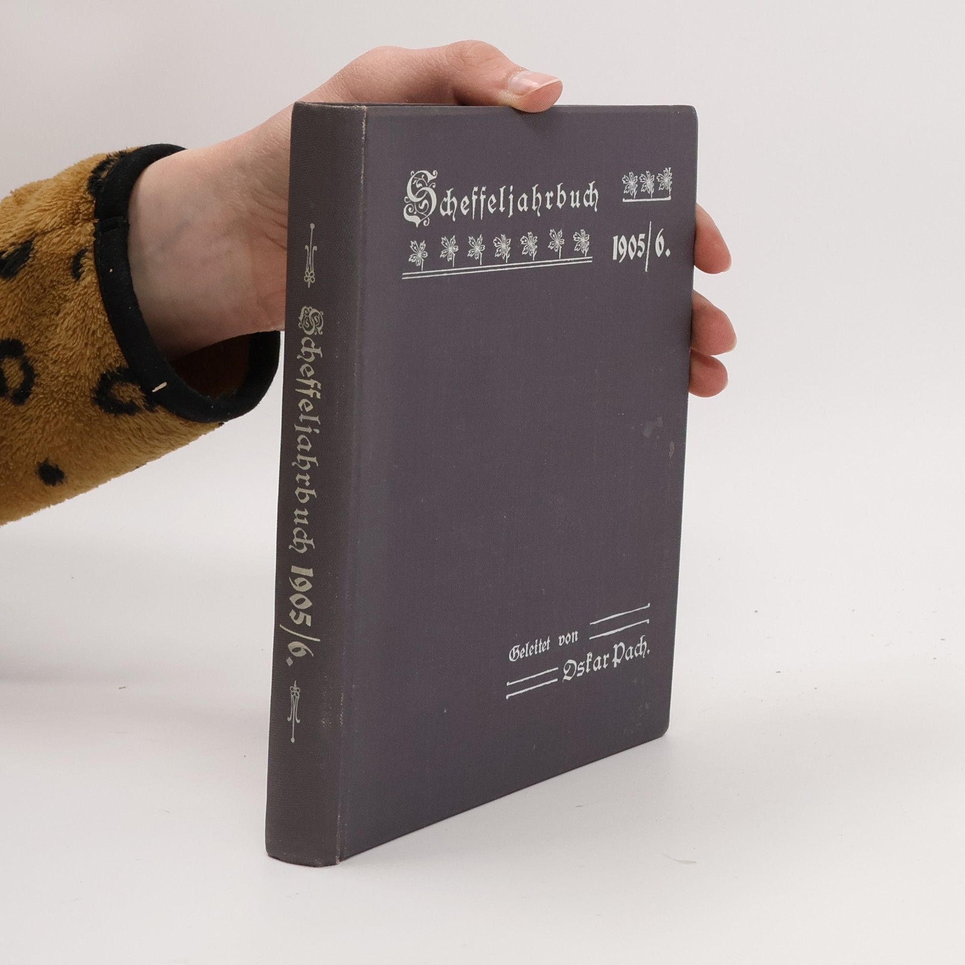 neuveden Scheffeljahrbuch 1905/6