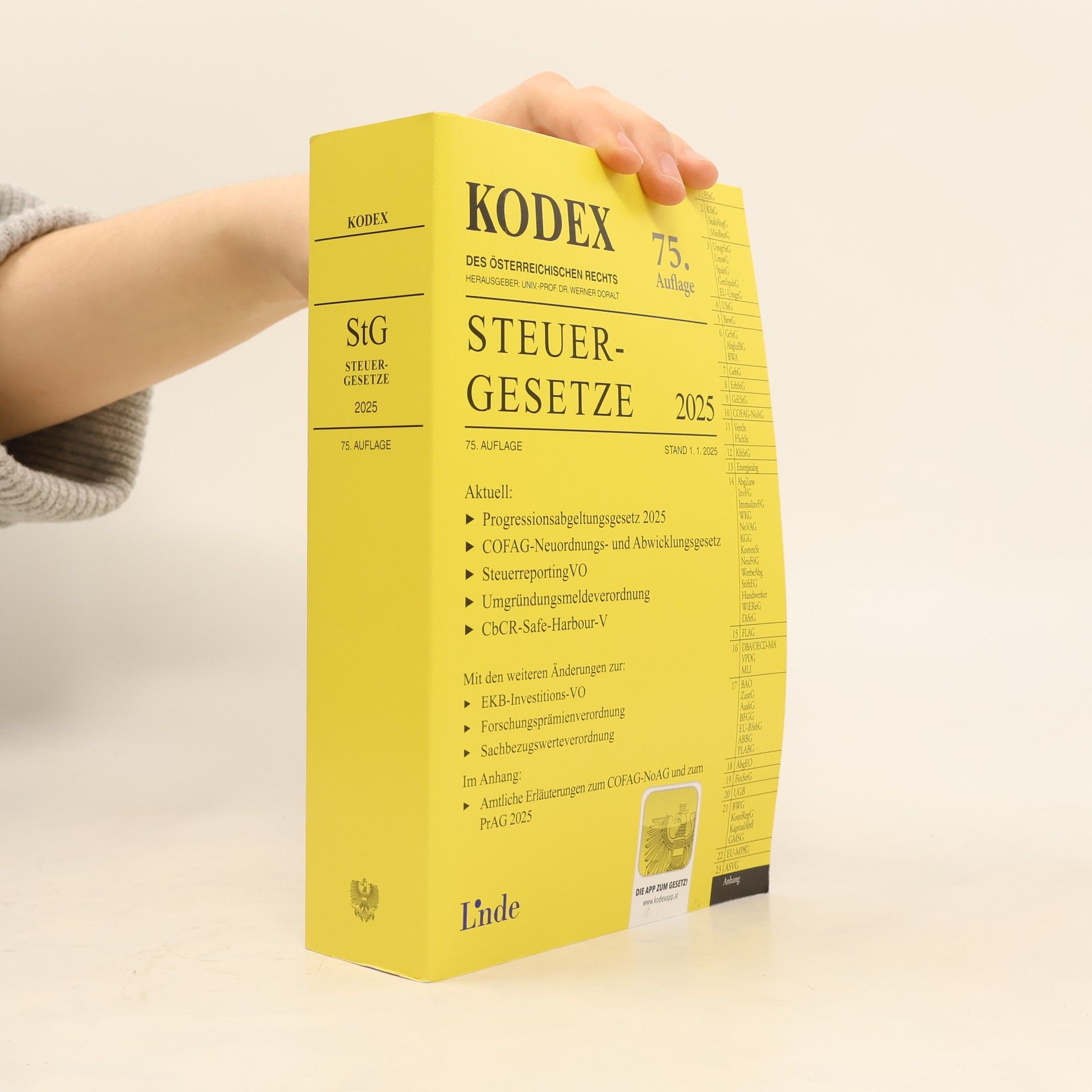 Werner Doralt KODEX Steuergesetze 2025 - 75. Auflage