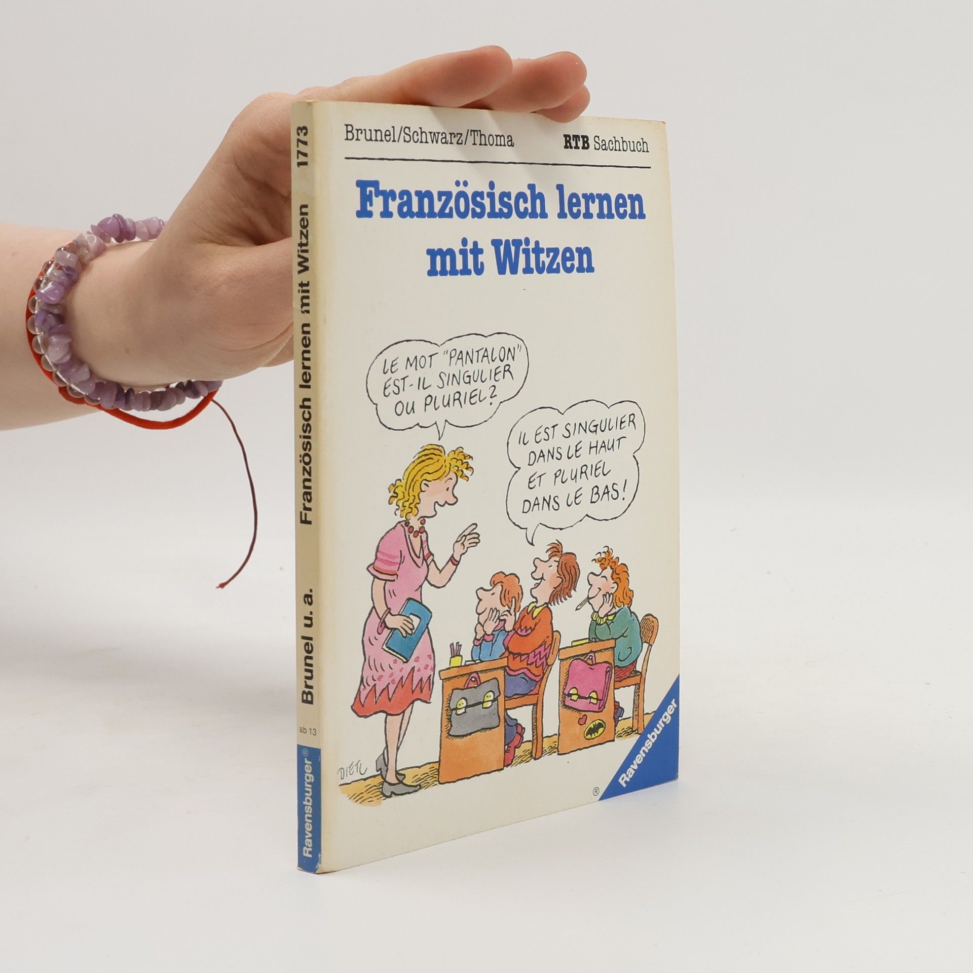 Autores varios Französisch lernen mit Witzen