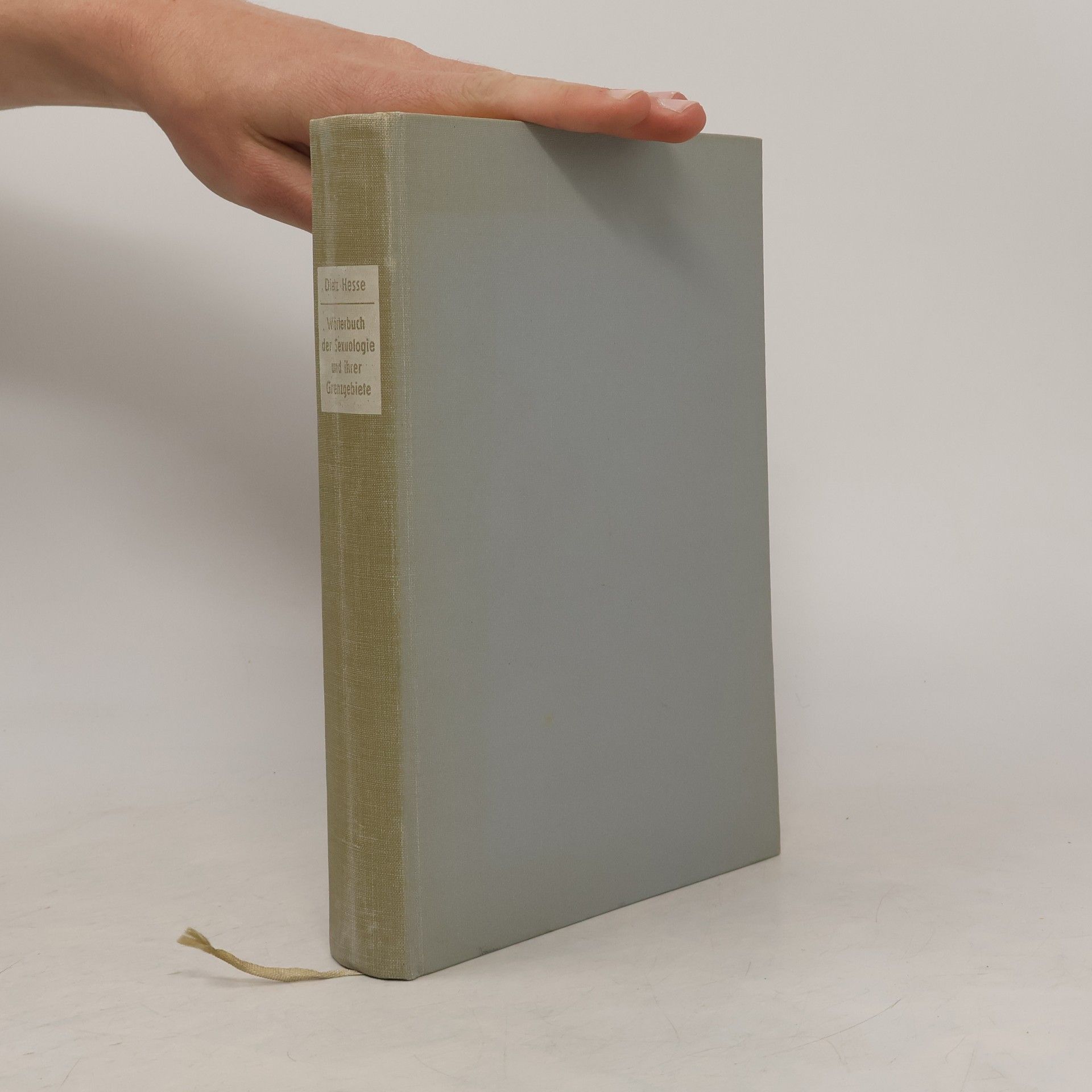 Peter Gustav Hesse Wörterbuch der Sexuologie und ihrer Grenzgebiete