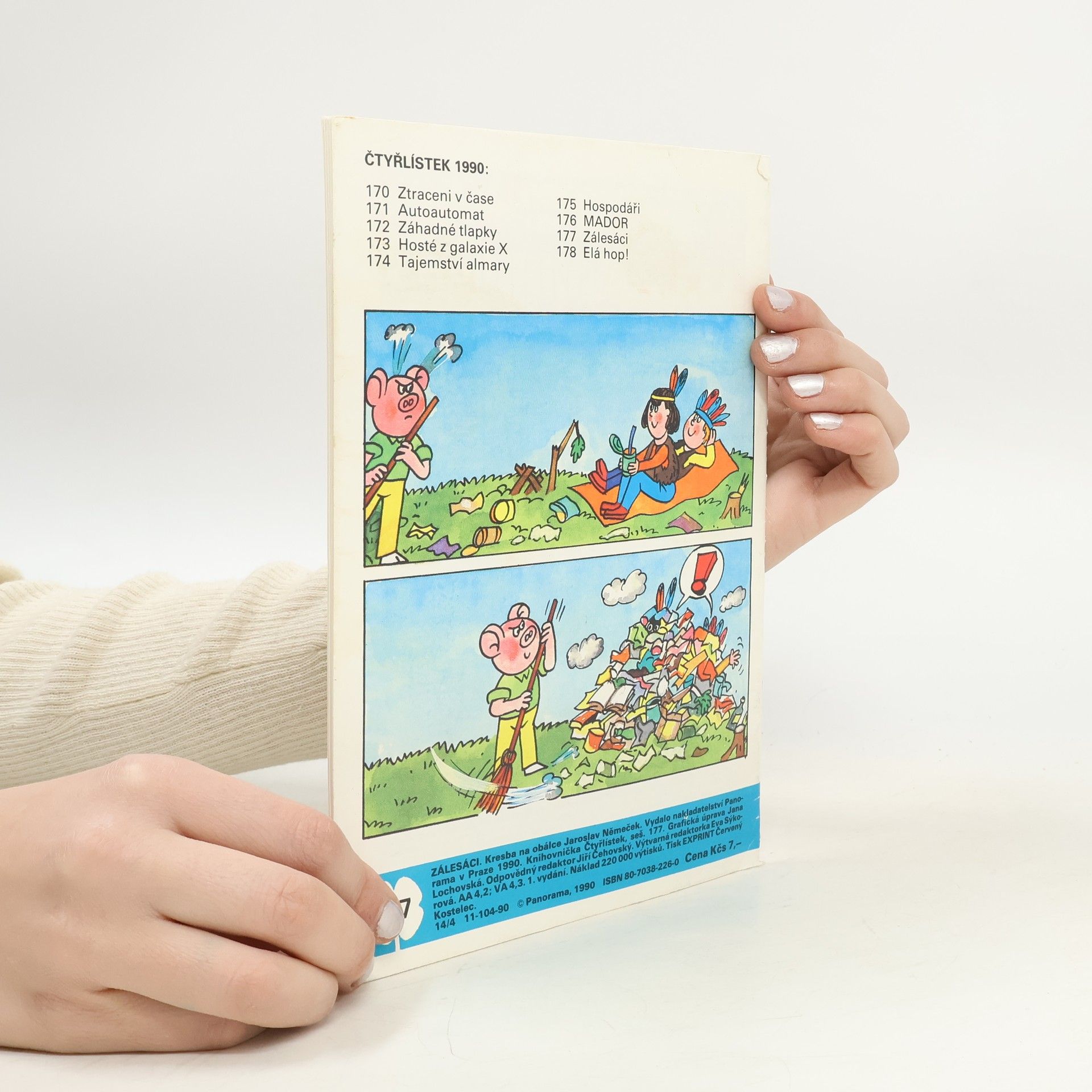 Autorenkollektiv Čtyřlístek 177. Zálesáci