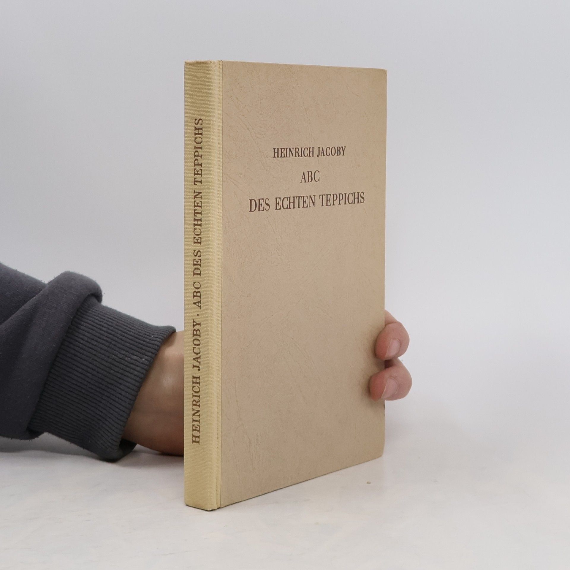 Heinrich Jacoby ABC des echten Teppichs
