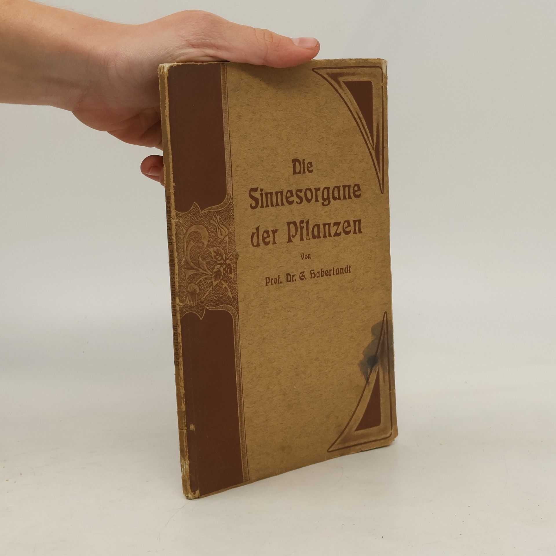 G. Haberlandt Die Sinnesorgane der Pflanzen