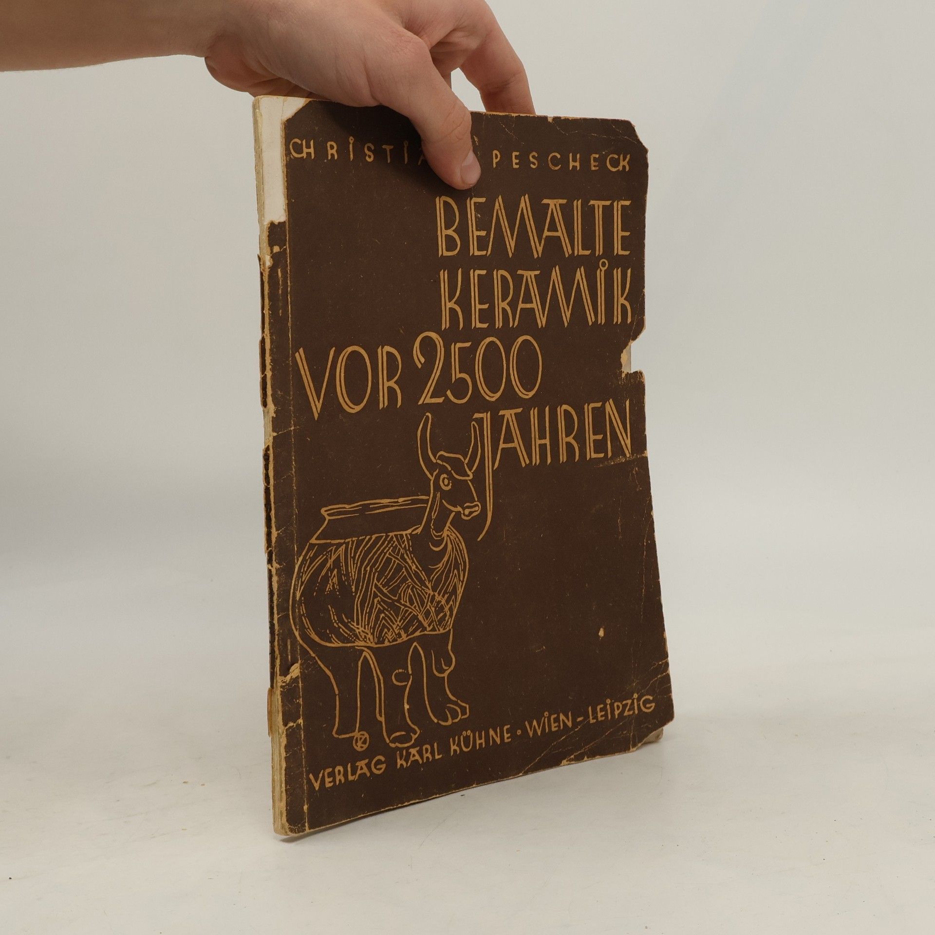 Christian Pescheck Bemalte keramik vor 2500 jahren