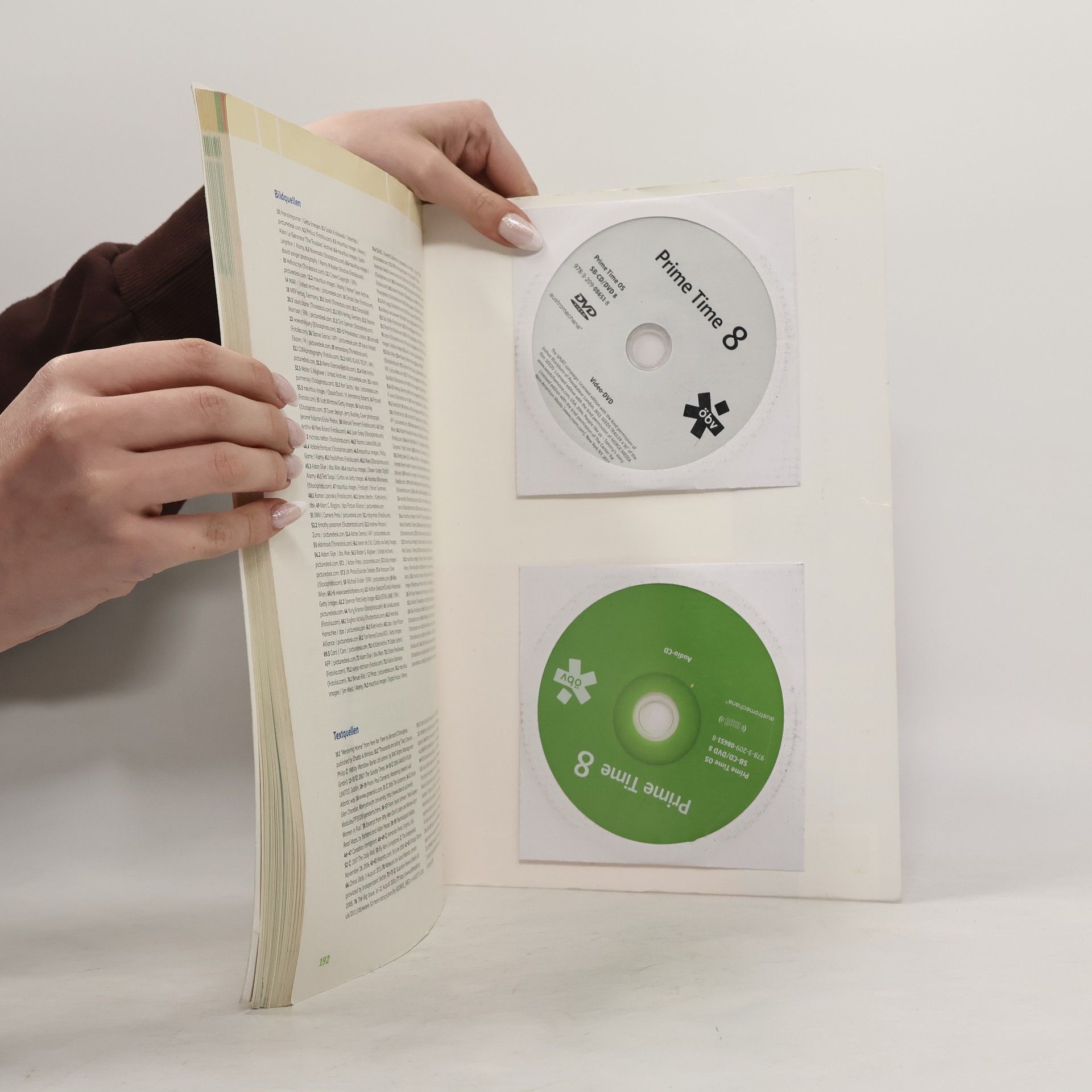 Collectif d'auteurs Prime Time Coursebook 8