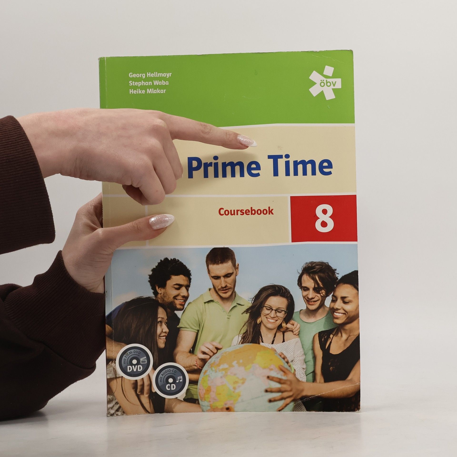 Collectif d'auteurs Prime Time Coursebook 8