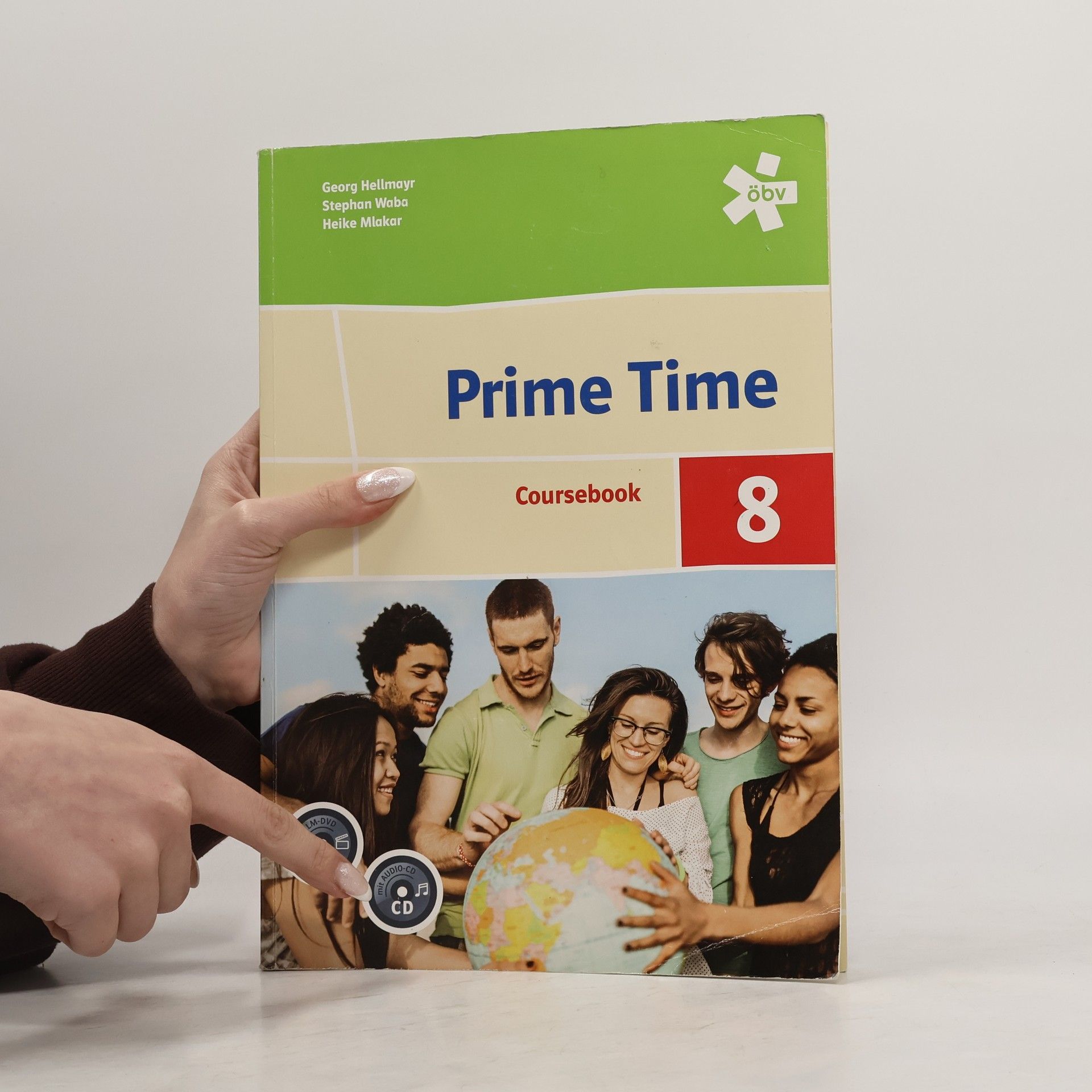 Collectif d'auteurs Prime Time Coursebook 8