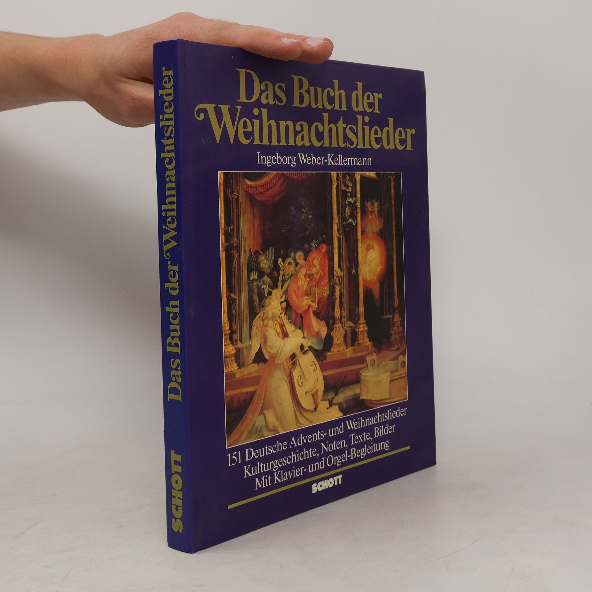 Hilger Schallehn Das Buch der Weihnachtslieder : 151 deutsche Advents- und Weihnachtslieder : Kulturgeschichte, Noten, Texte, Bilder mit Klavier- und Orgel-Begleitung