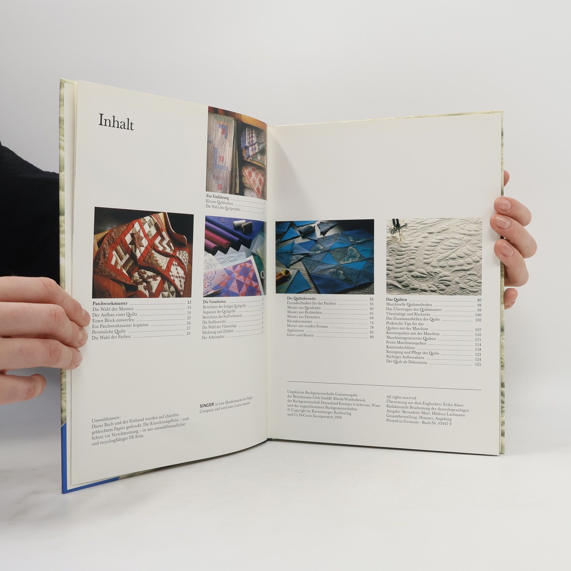 Autorenkollektiv Patchwork und Quilten mit der Nähmaschine